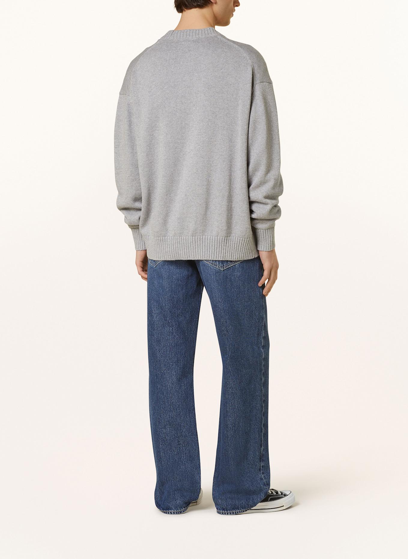 GUESS JEANS Strickjacke: GRAU