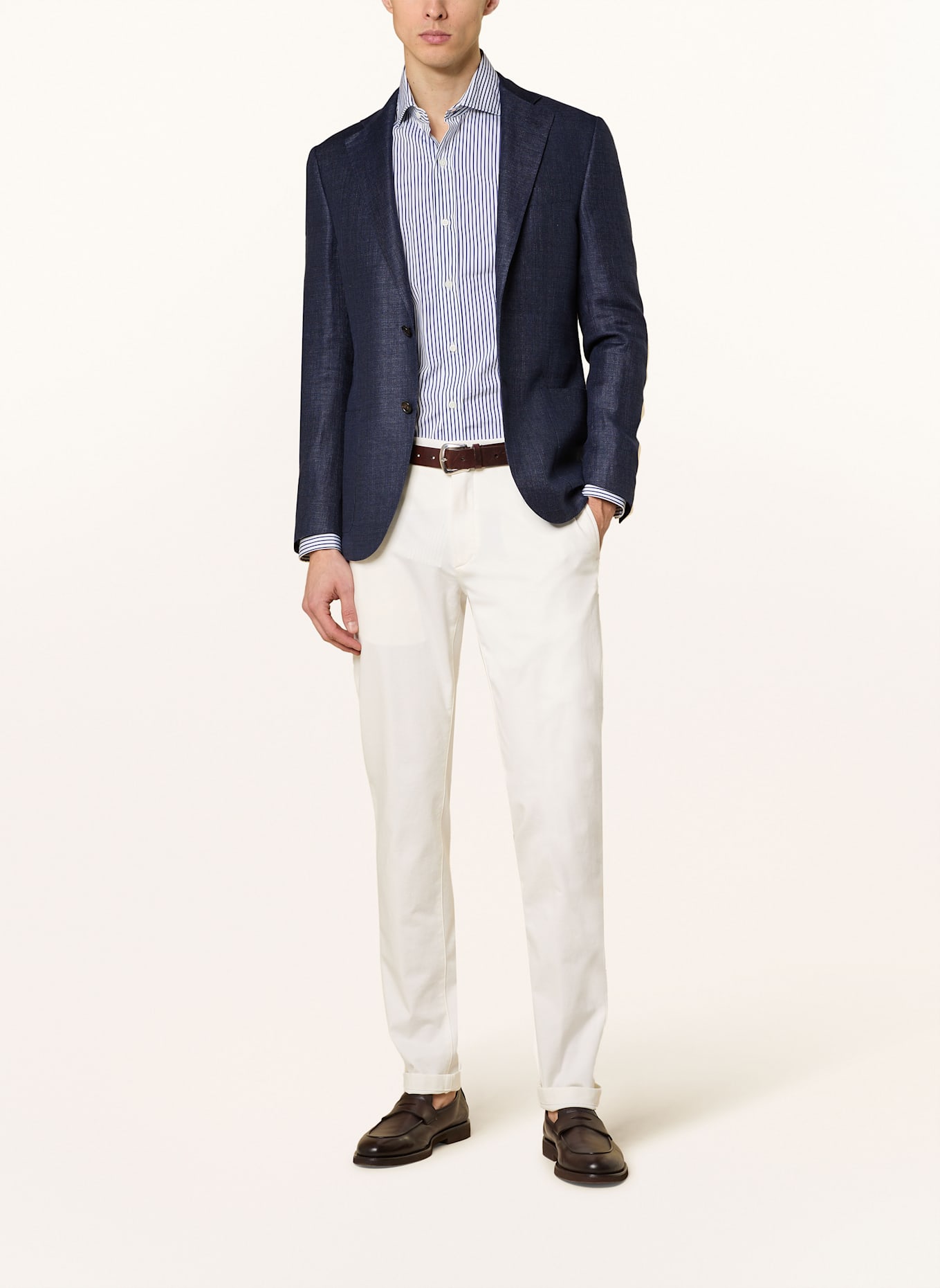 CORNELIANI Marynarka regular fit: GRANATOWY
