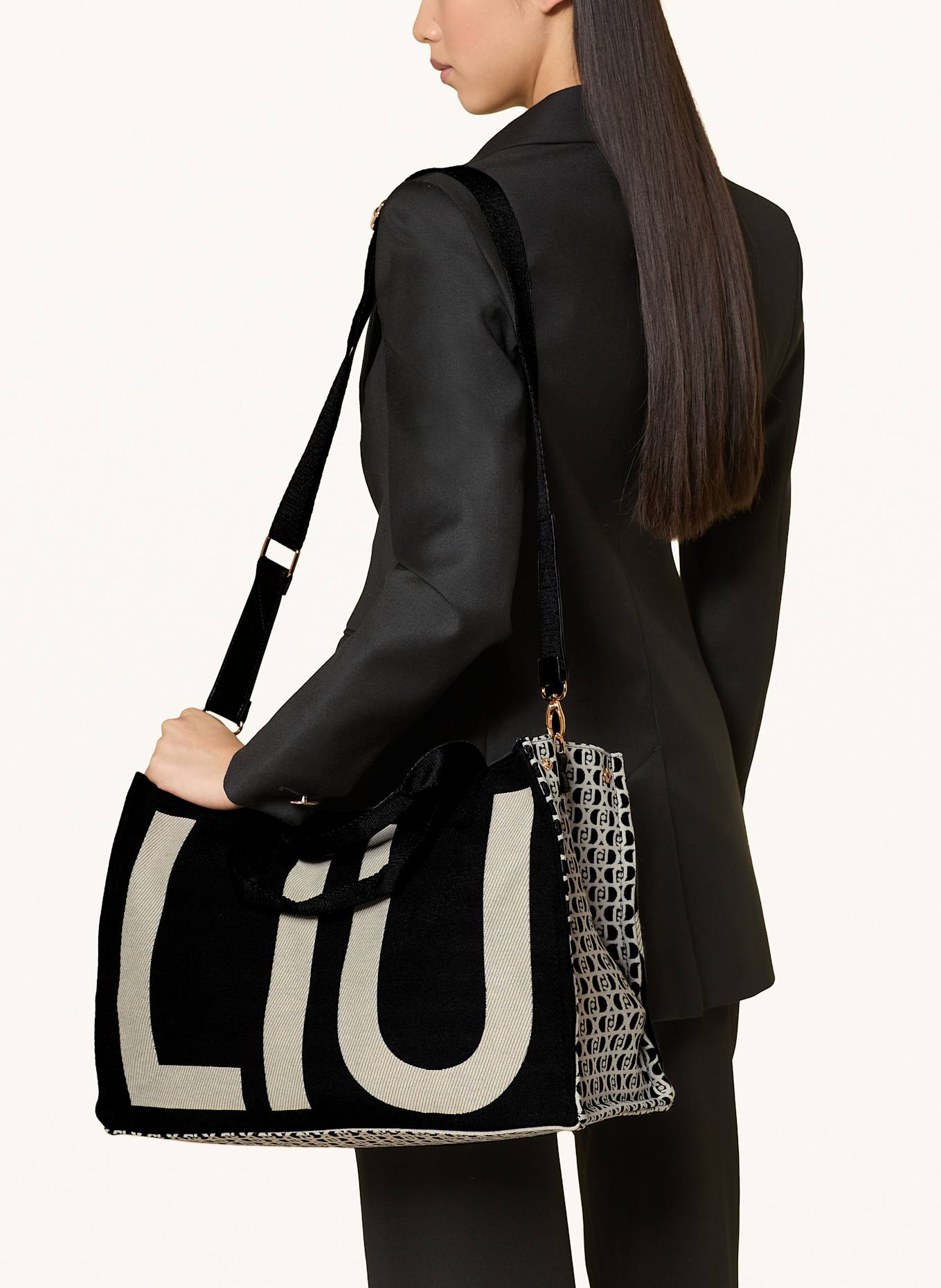 LIU JO Shopper: BLACK / WHITE