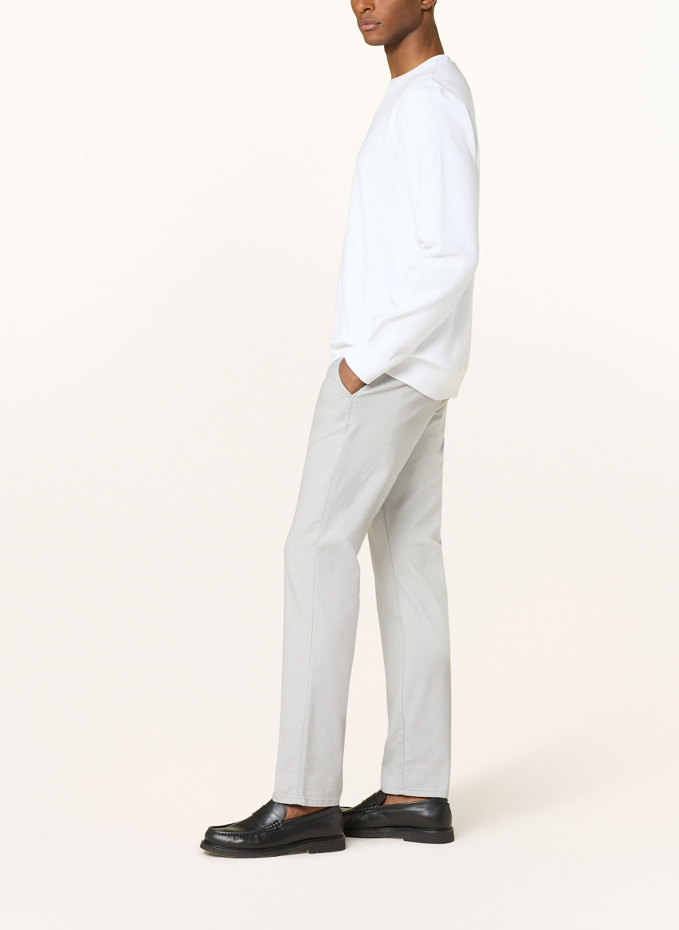 ALBERTO Chinosy LOU-J regular fit: JASNOCZARY