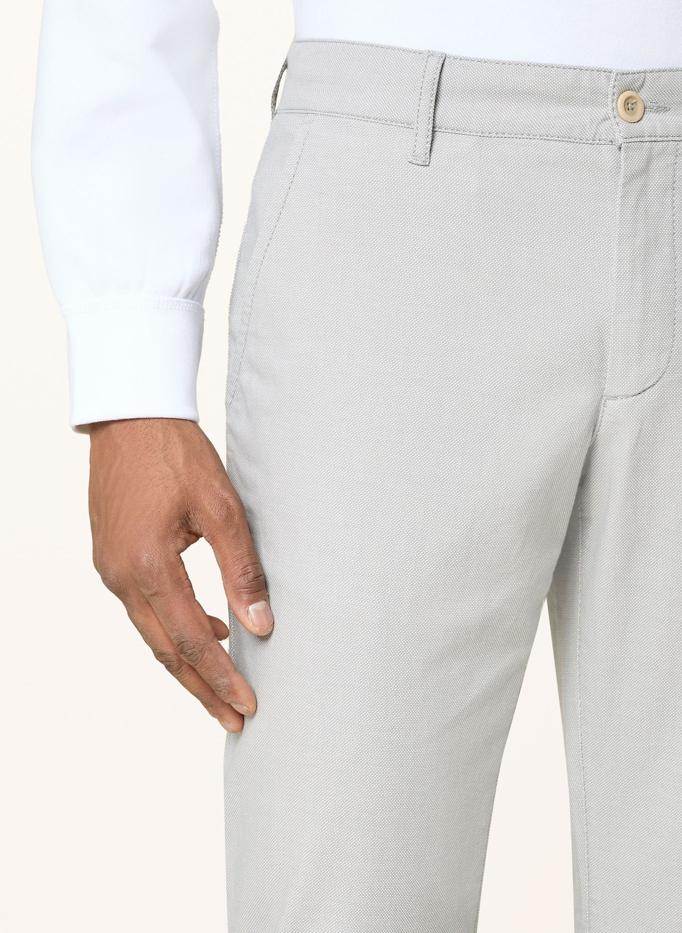 ALBERTO Chinosy LOU-J regular fit: JASNOCZARY