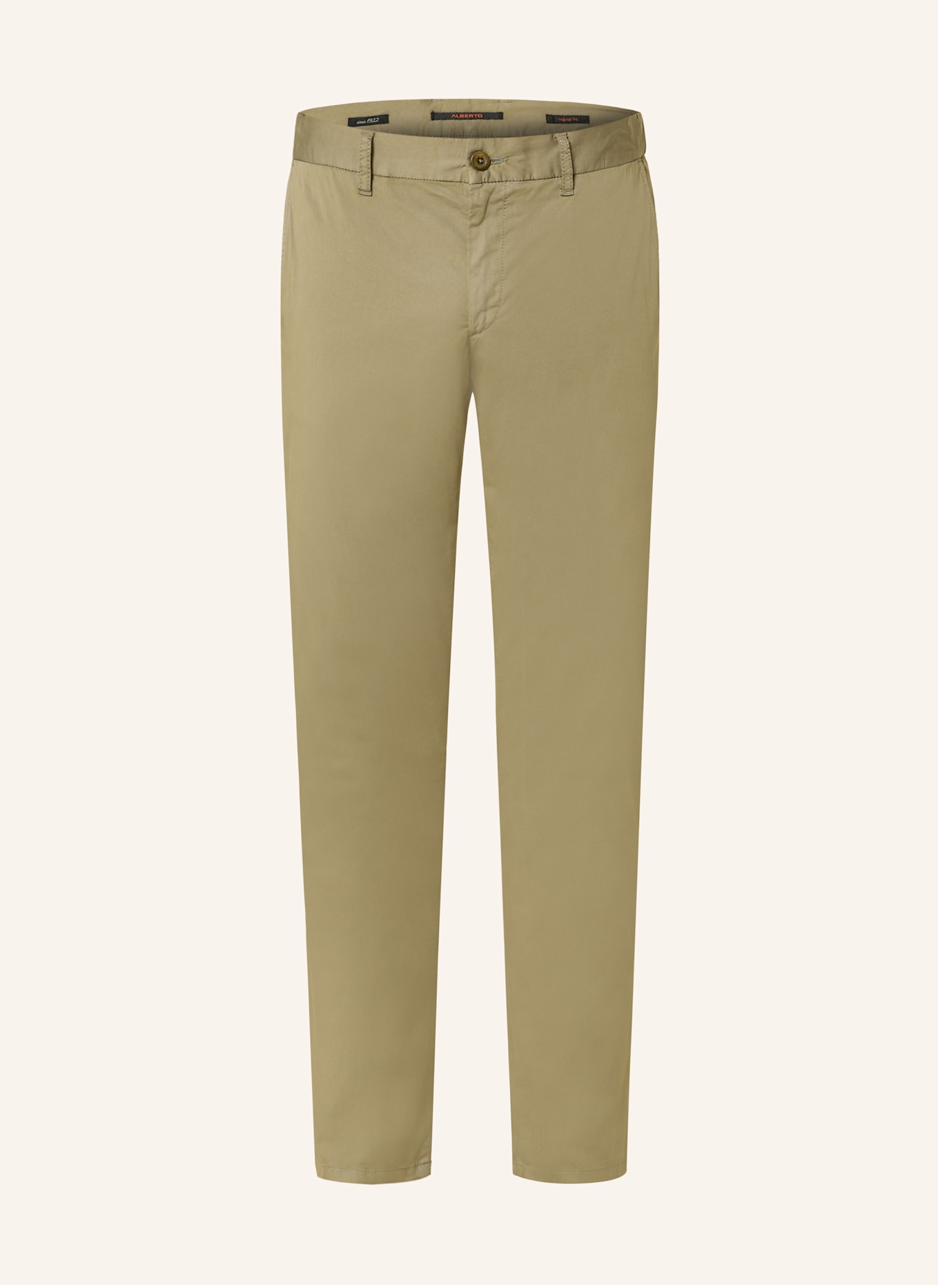 ALBERTO Chinosy LOU regular fit: OLIWKOWY