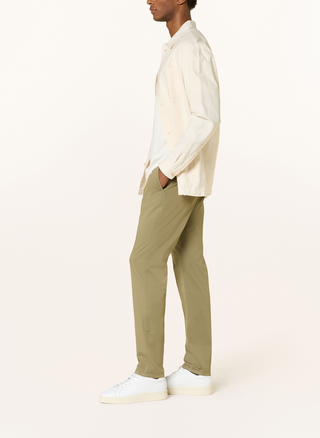 ALBERTO Chinosy LOU regular fit: OLIWKOWY
