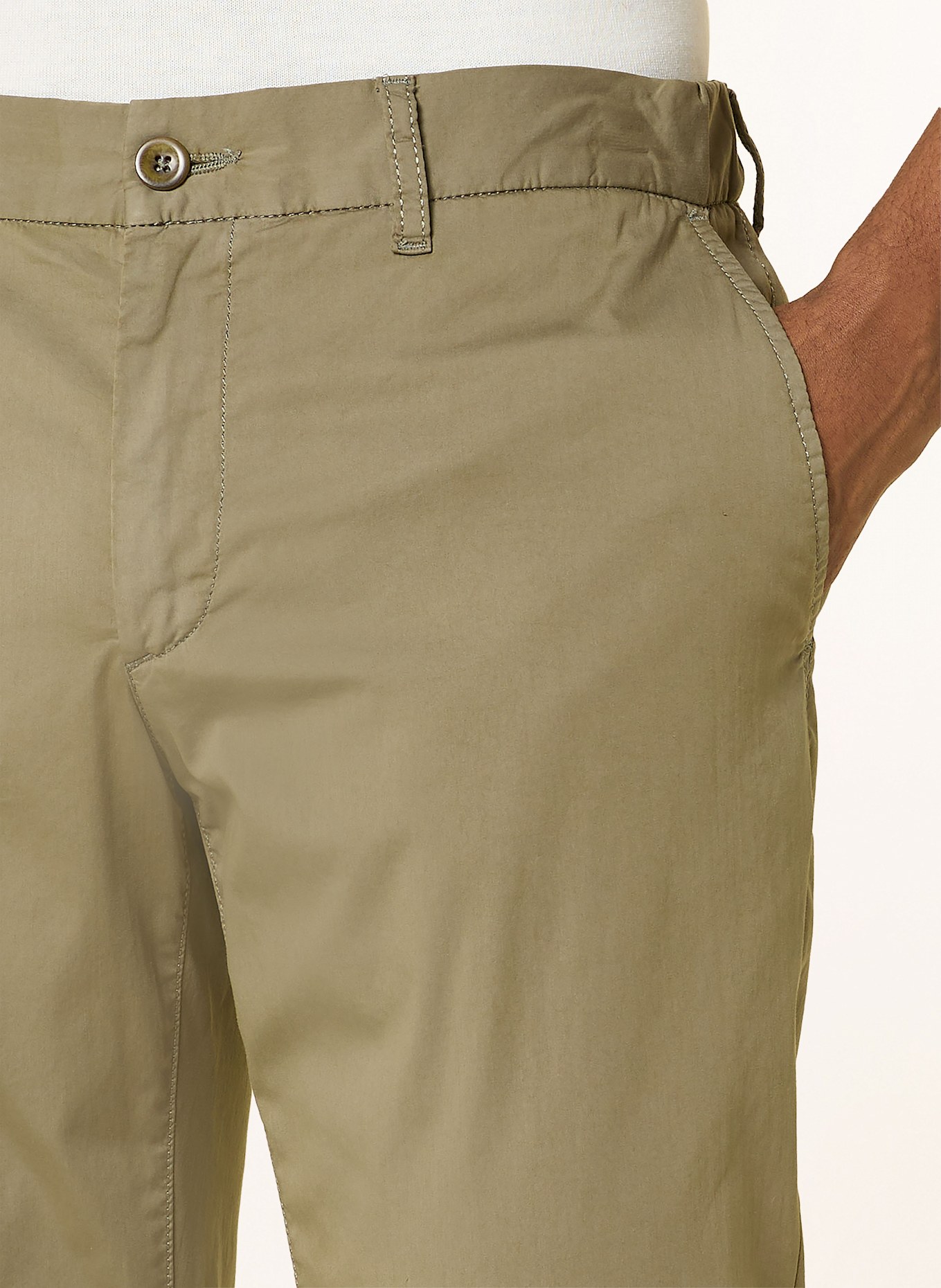 ALBERTO Chinosy LOU regular fit: OLIWKOWY