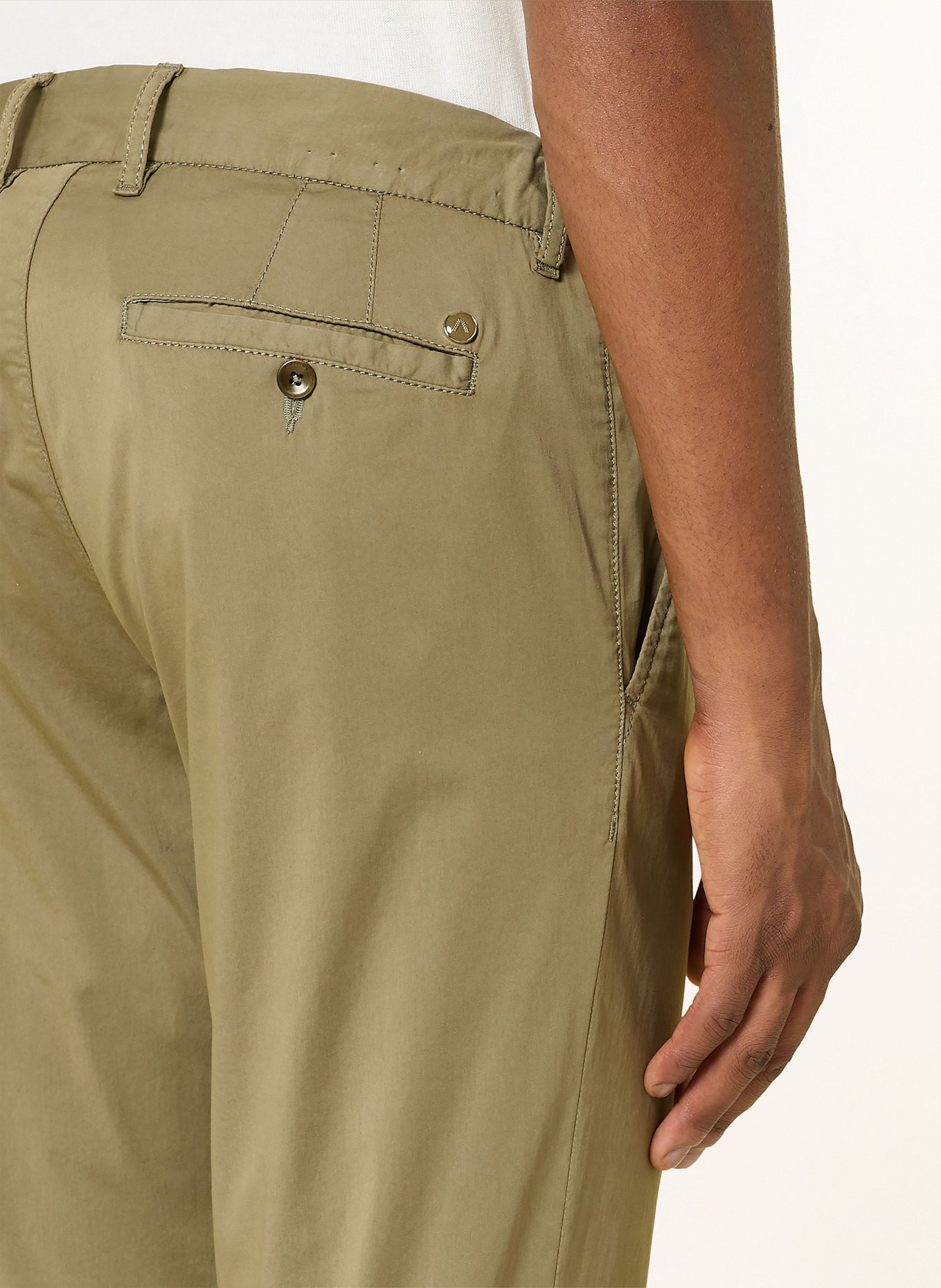 ALBERTO Chinosy LOU regular fit: OLIWKOWY