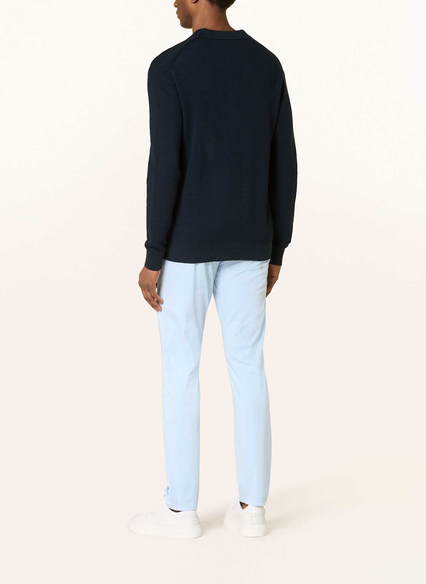 ALBERTO Chinosy LOU regular fit: JASNONIEBIESKI