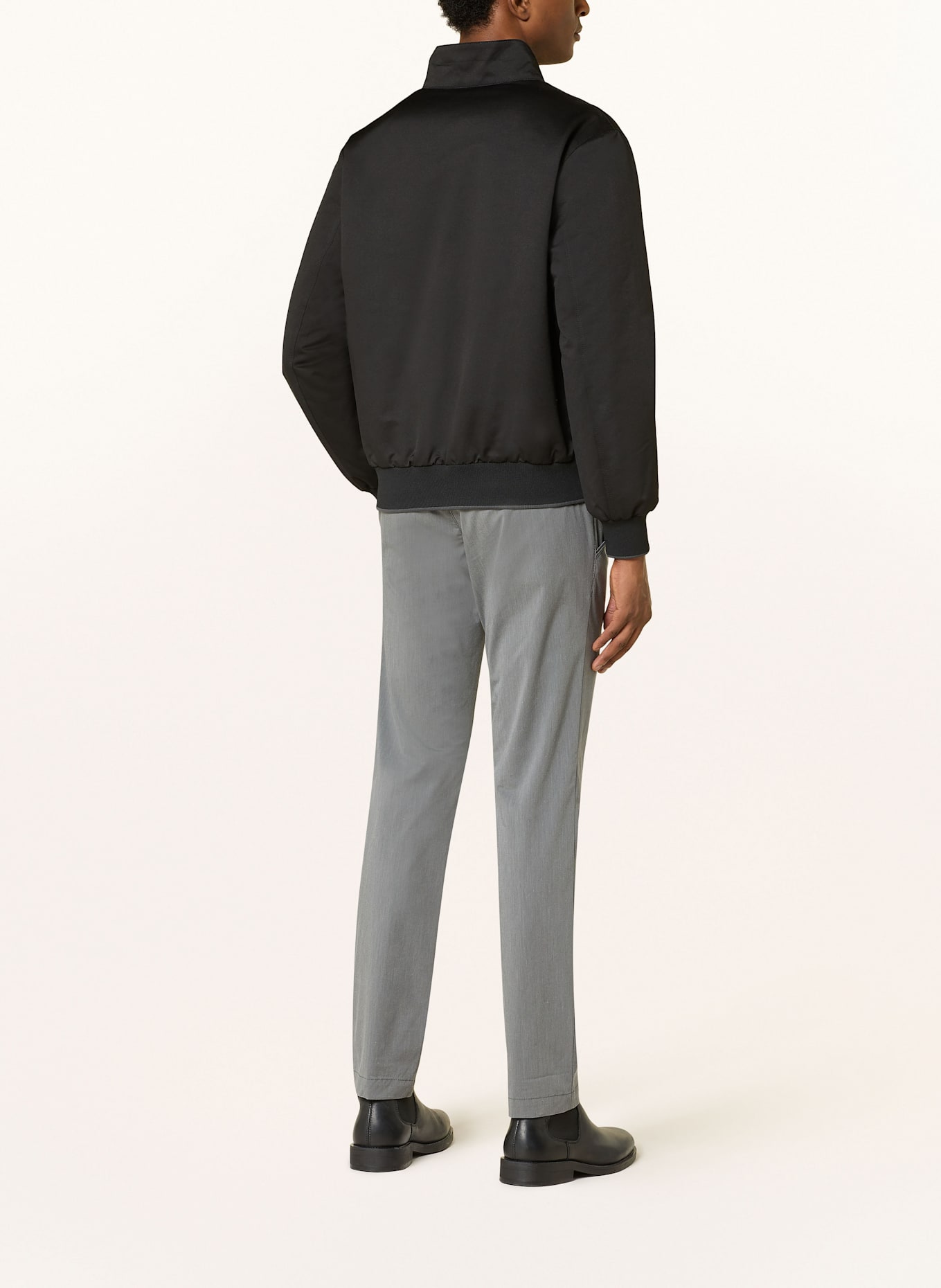 ALBERTO Chinosy LOU regular fit: SZARY