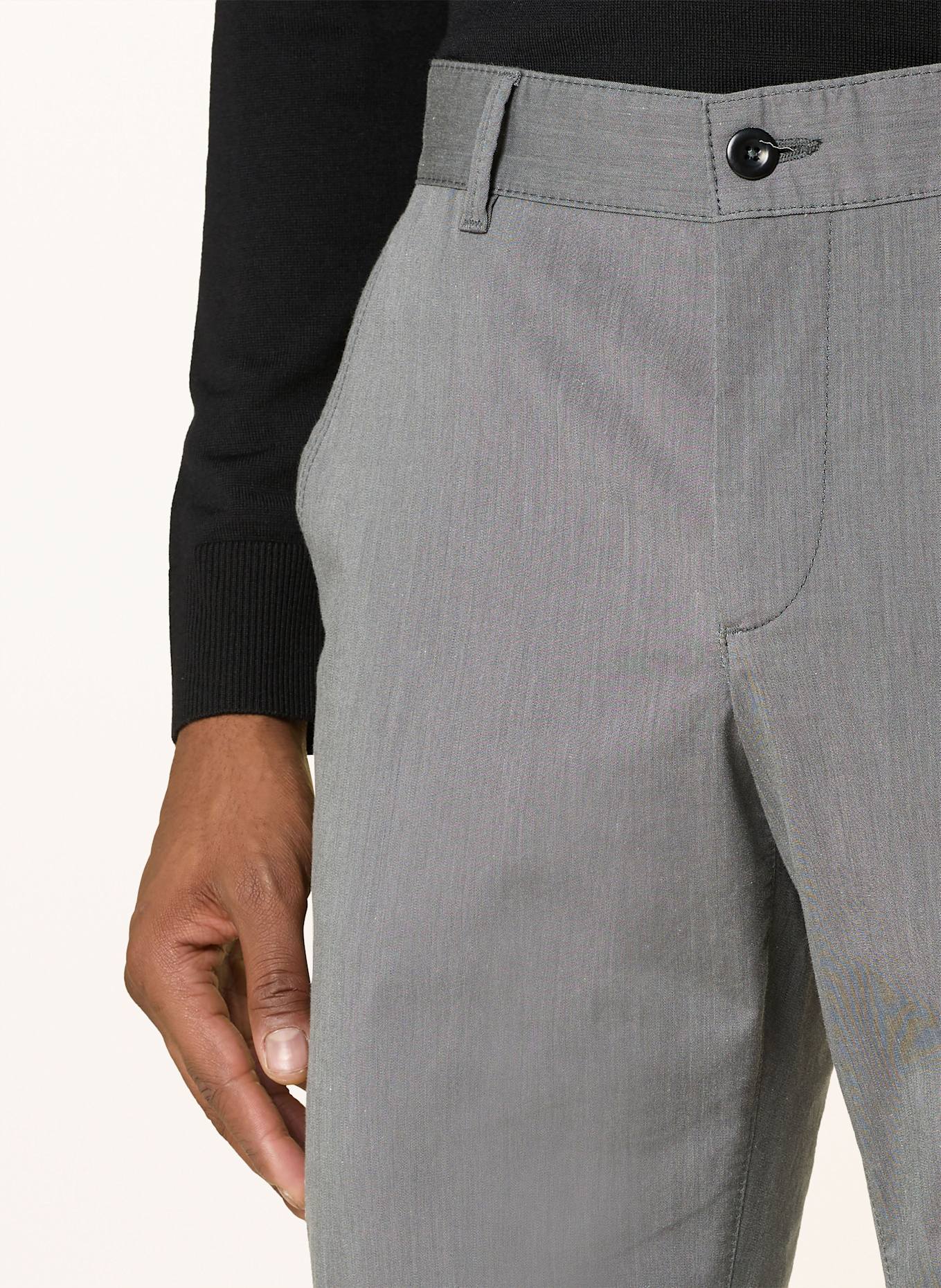 ALBERTO Chinosy LOU regular fit: SZARY