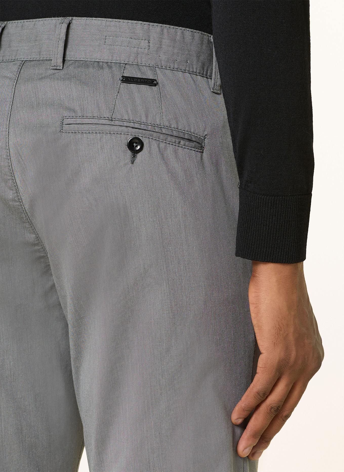 ALBERTO Chinosy LOU regular fit: SZARY