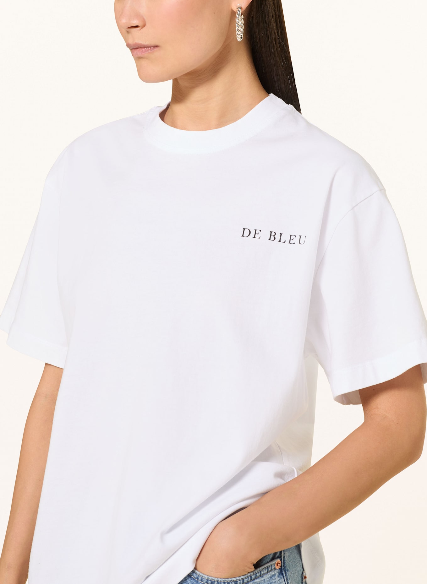 NEO NOIR T-shirt MALIN, Color: right through to school shirts and skirts (Image 5)