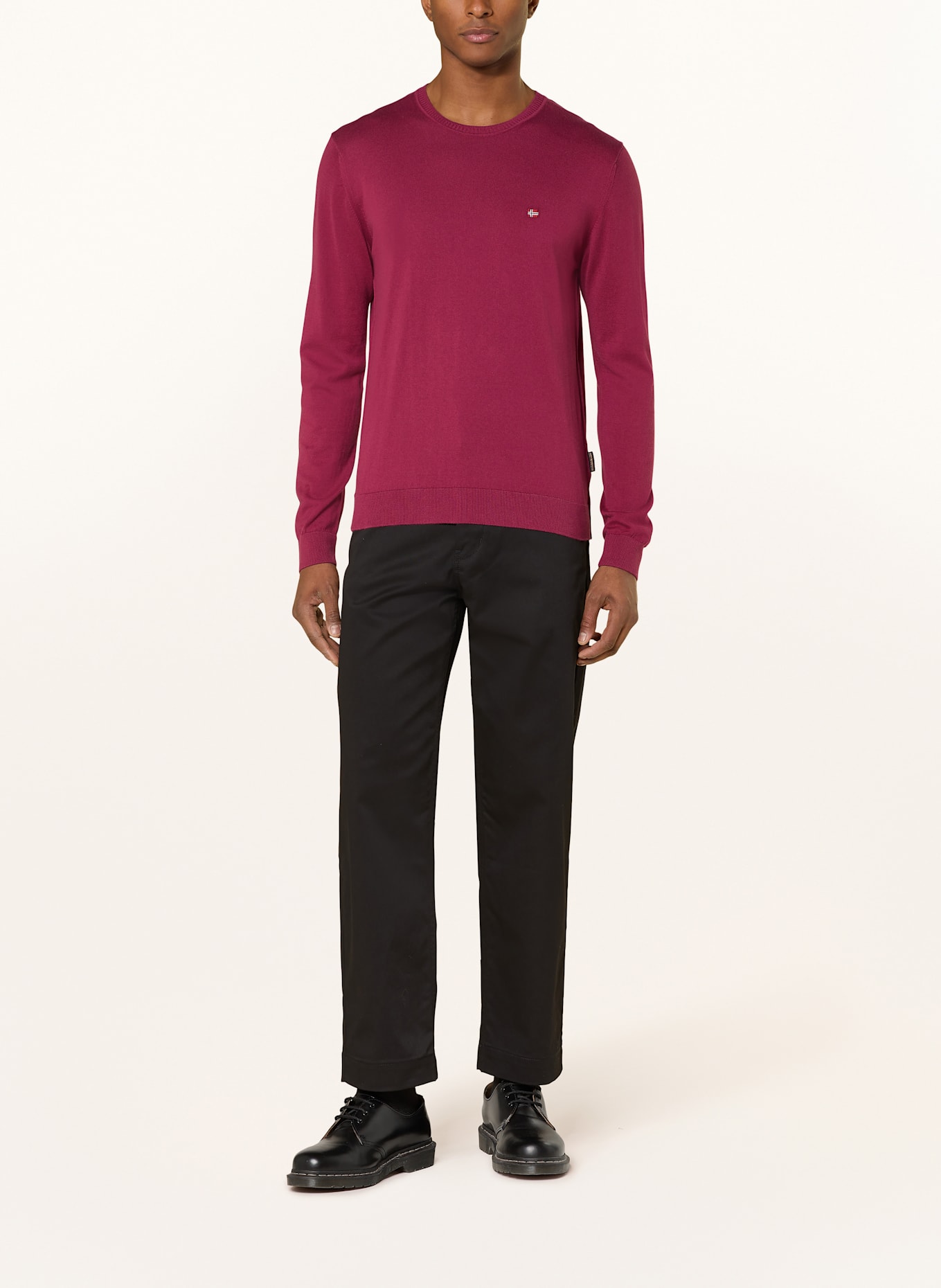 NAPAPIJRI Sweater DECATUR: DARK RED