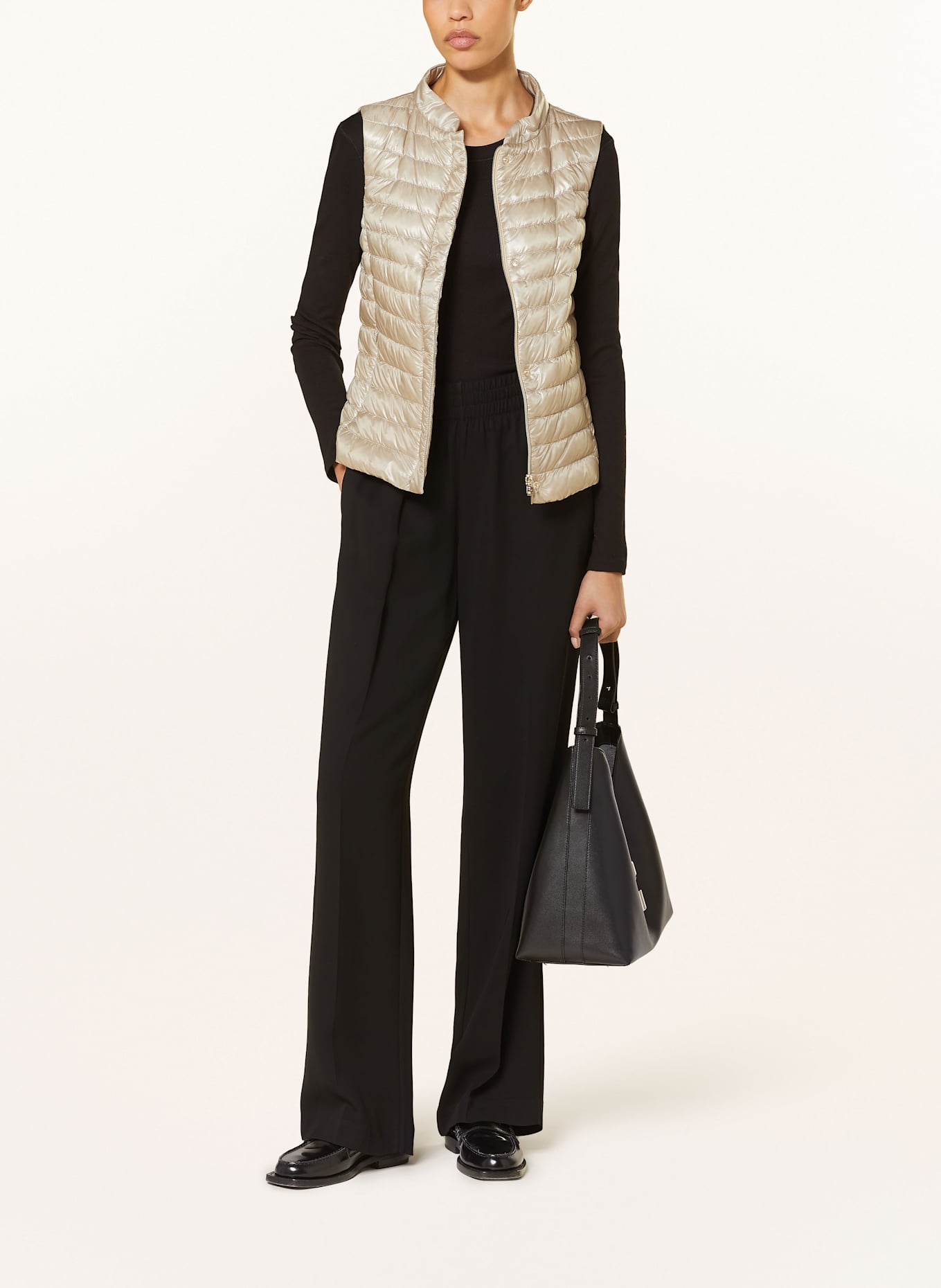 HERNO Daunenweste SMANICATO: BEIGE