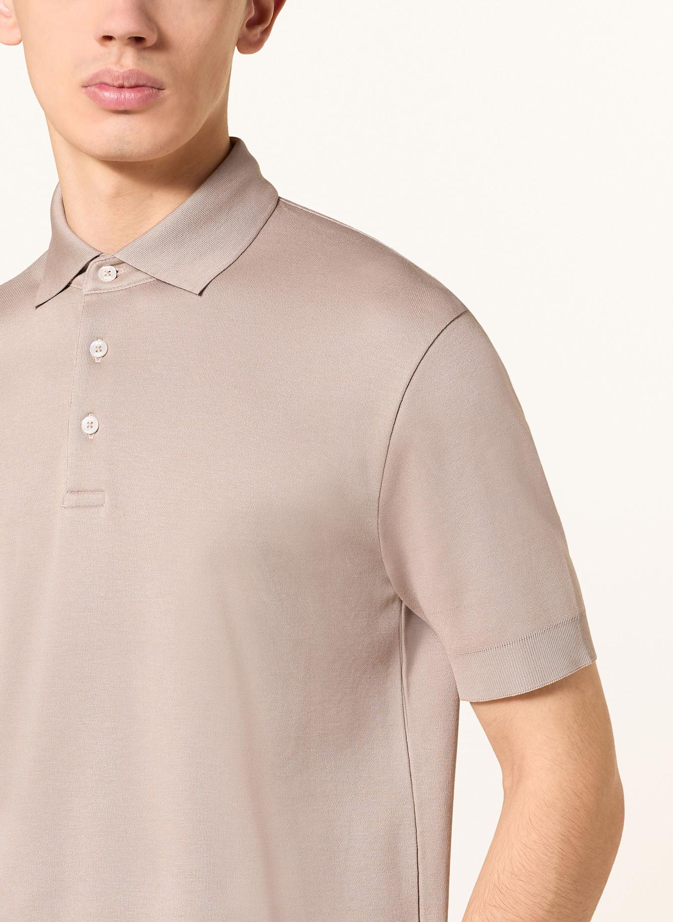HERNO Jersey-Poloshirt: TAUPE