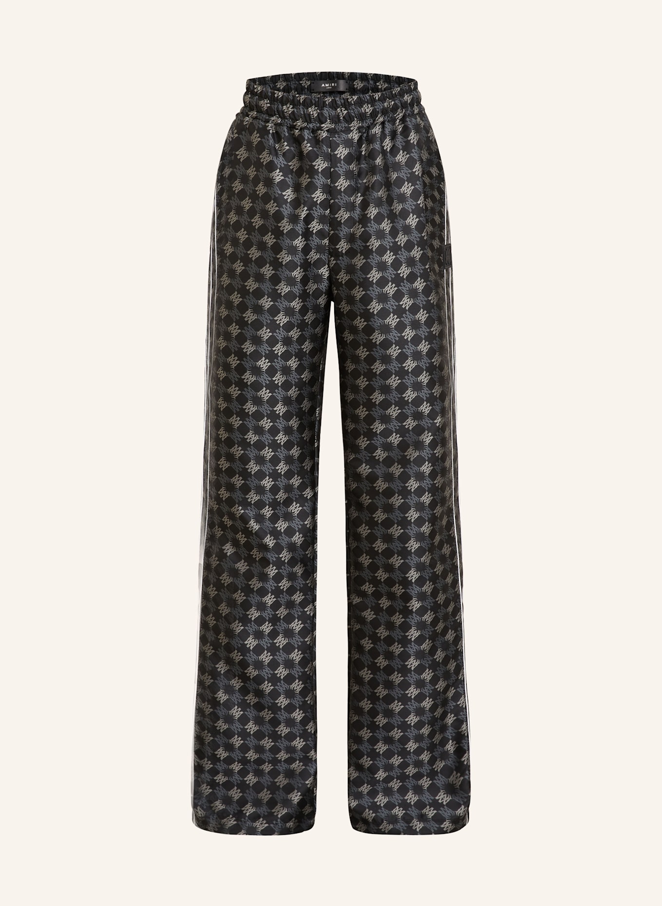 AMIRI Pants in jogger style regular fit: BLACK/ TAUPE/ BLUE GRAY