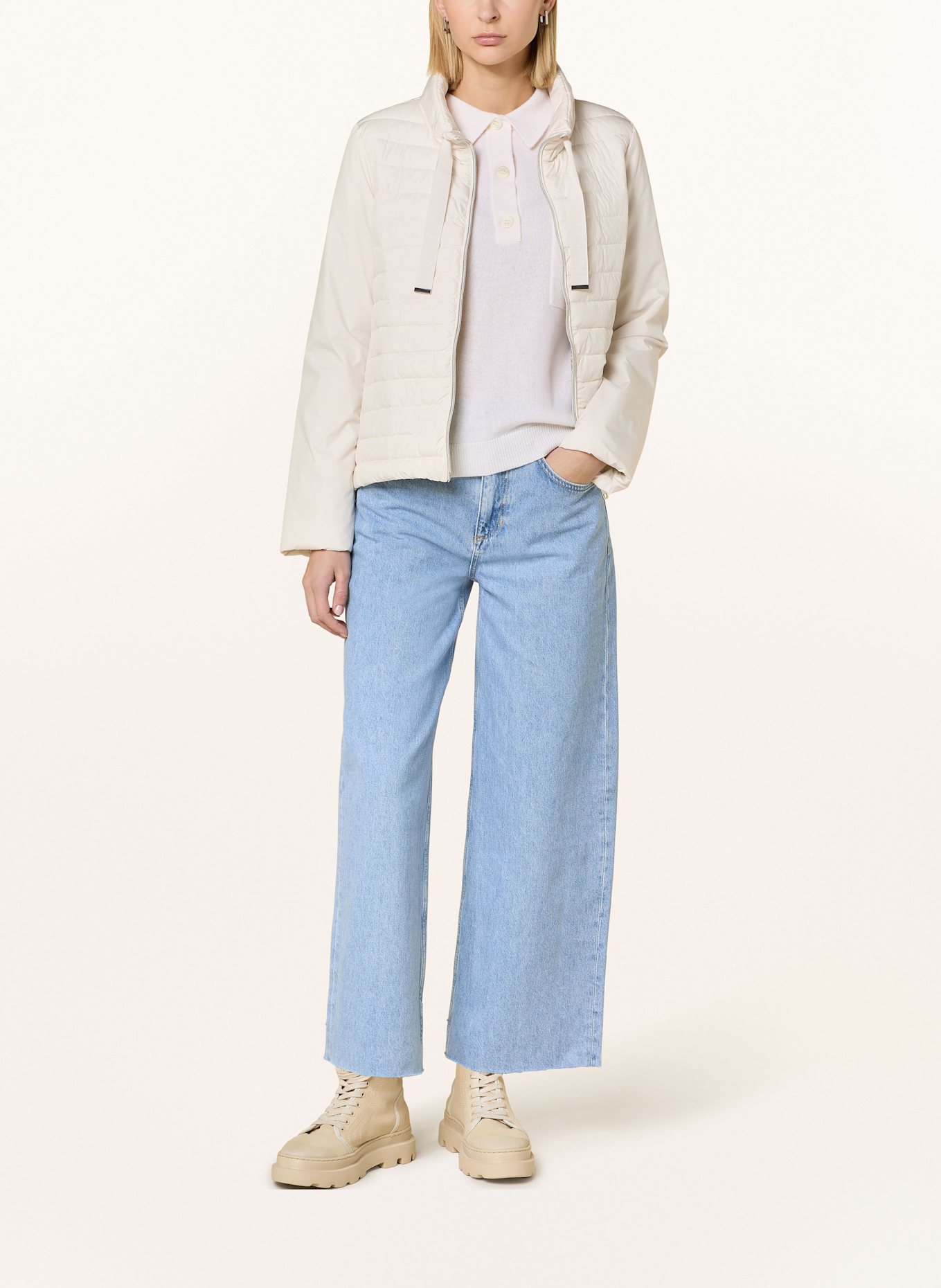 MILESTONE Steppjacke MSKIMBERLY mit DUPONT™ SORONA®-Isolierung, Farbe: ECRU (Bild 2)
