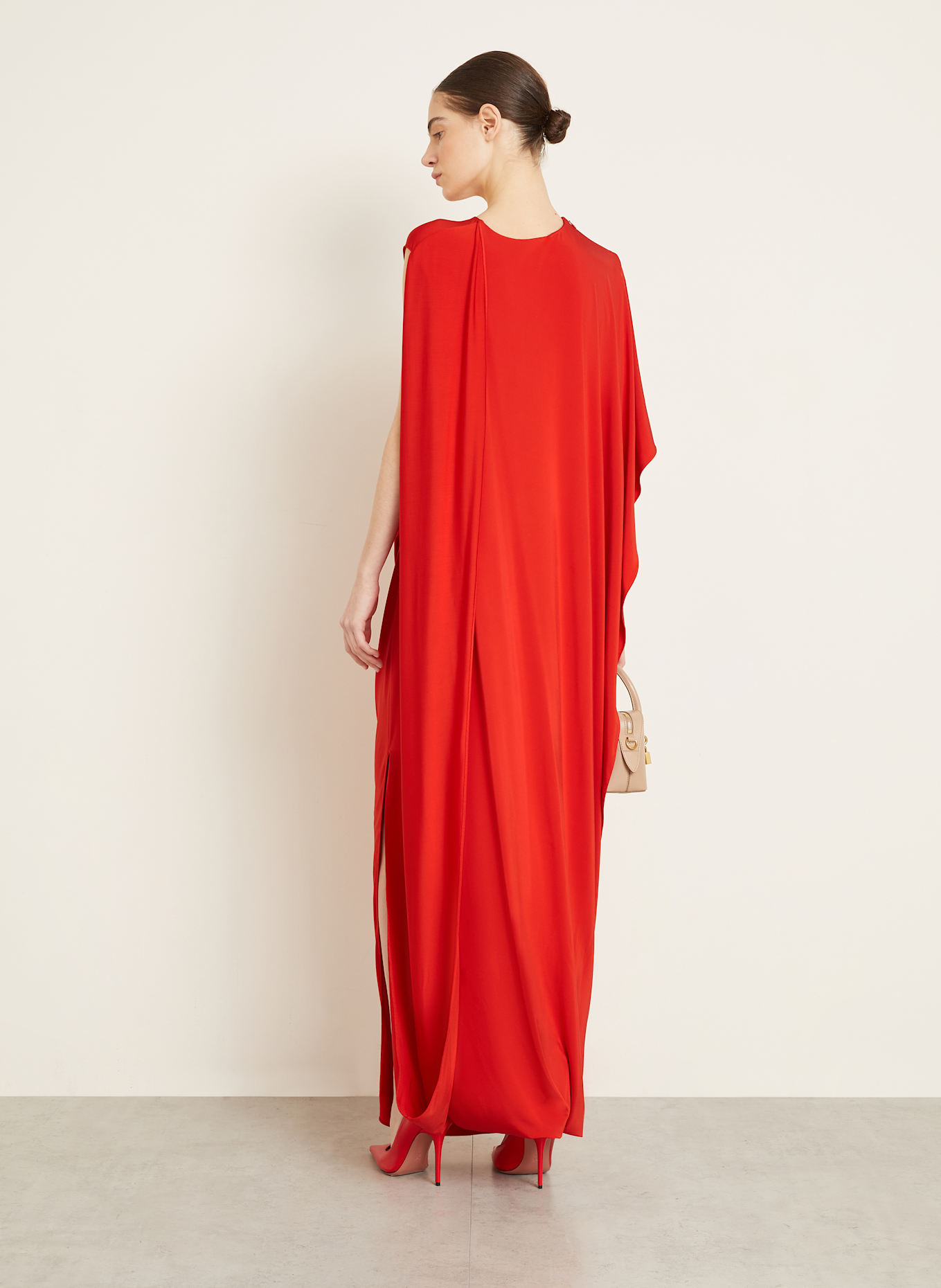 STELLA McCARTNEY Abendkleid aus Jersey: ROT