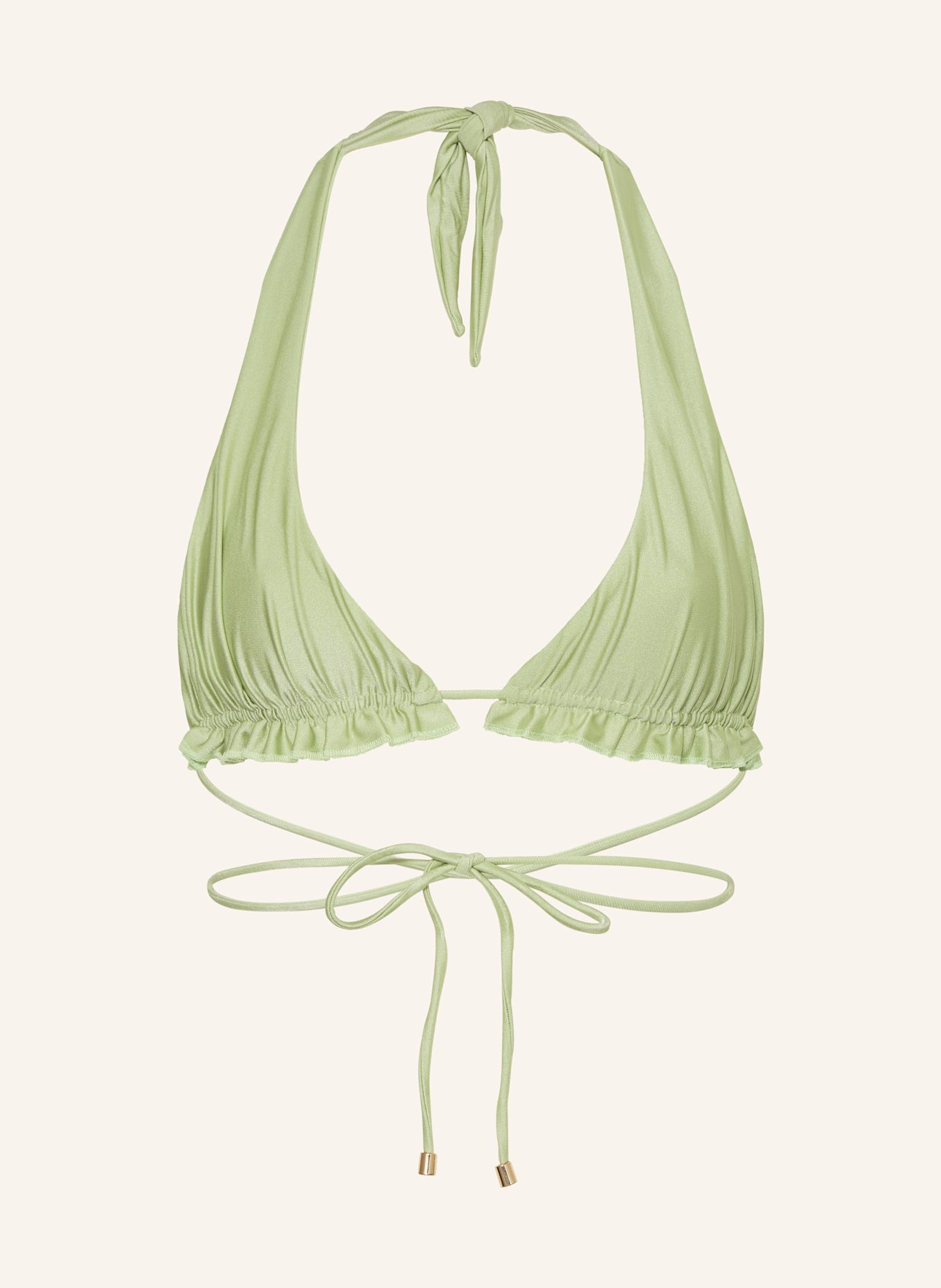 JANTHEE Neckholder-Bikini-Top OLYMPIA: HELLGRÜN