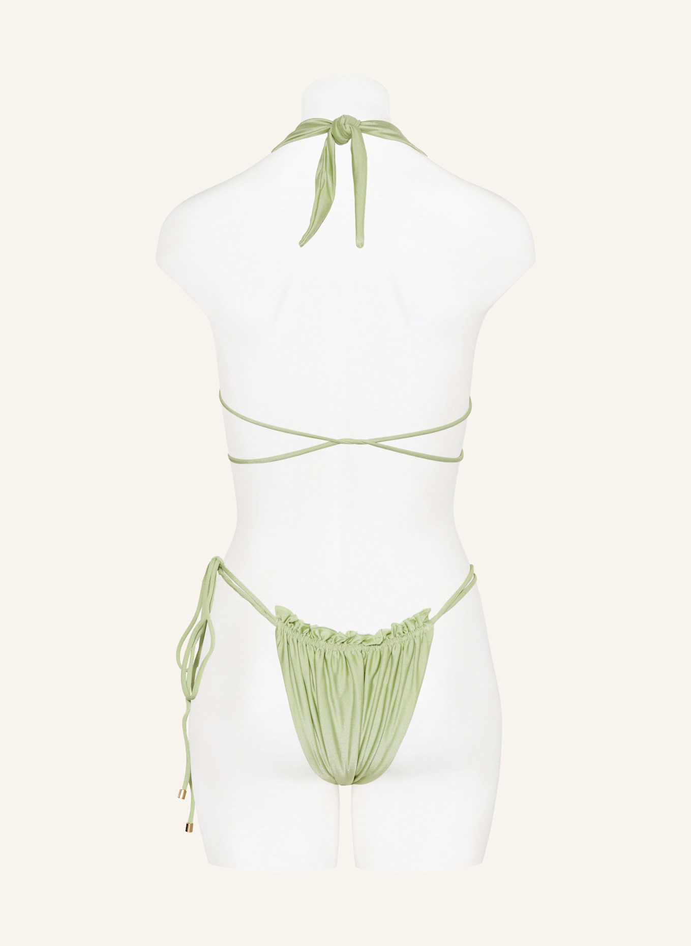 JANTHEE Neckholder-Bikini-Top OLYMPIA: HELLGRÜN