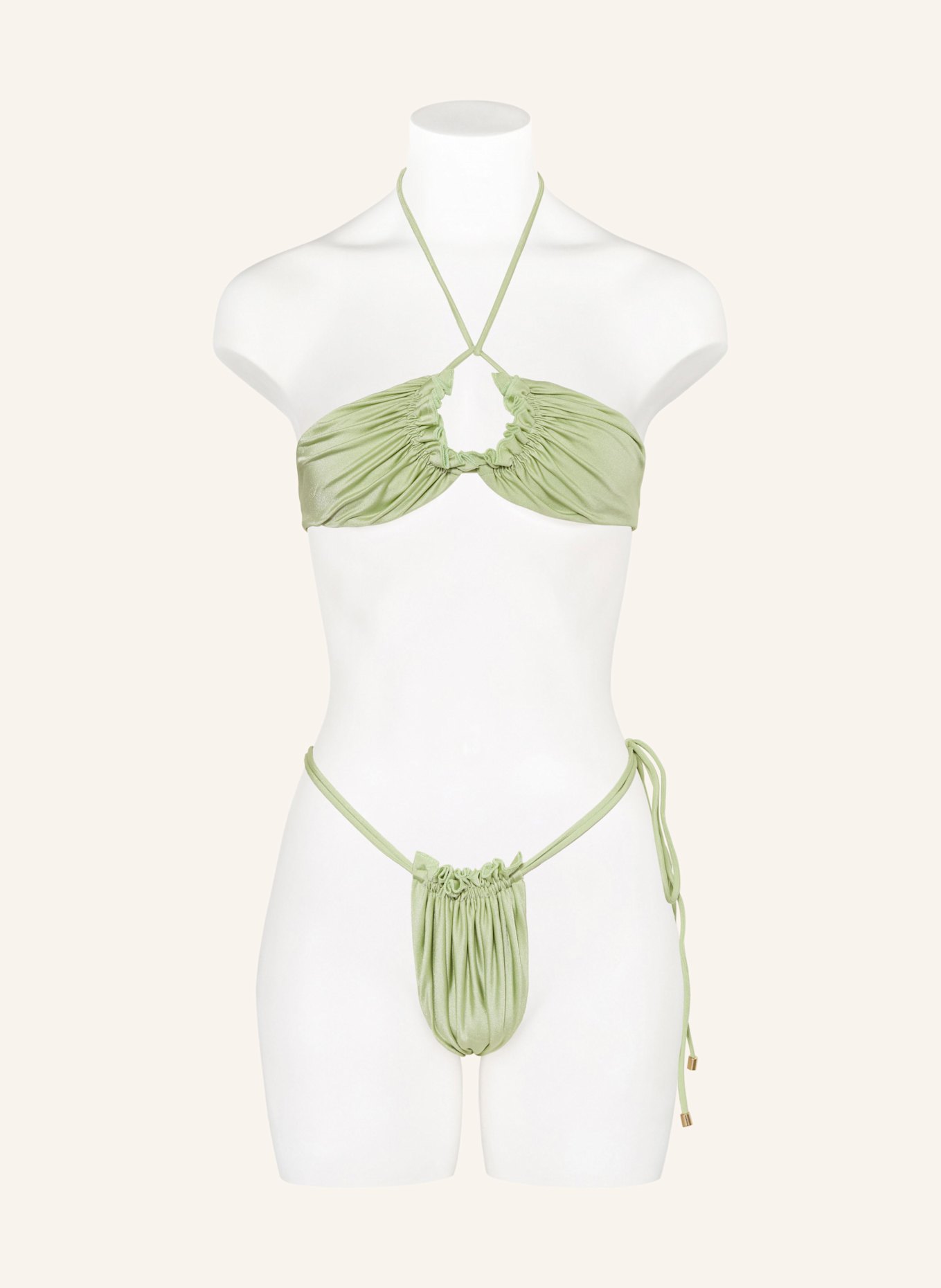 JANTHEE Neckholder-Bikini-Top OLYMPIA: HELLGRÜN