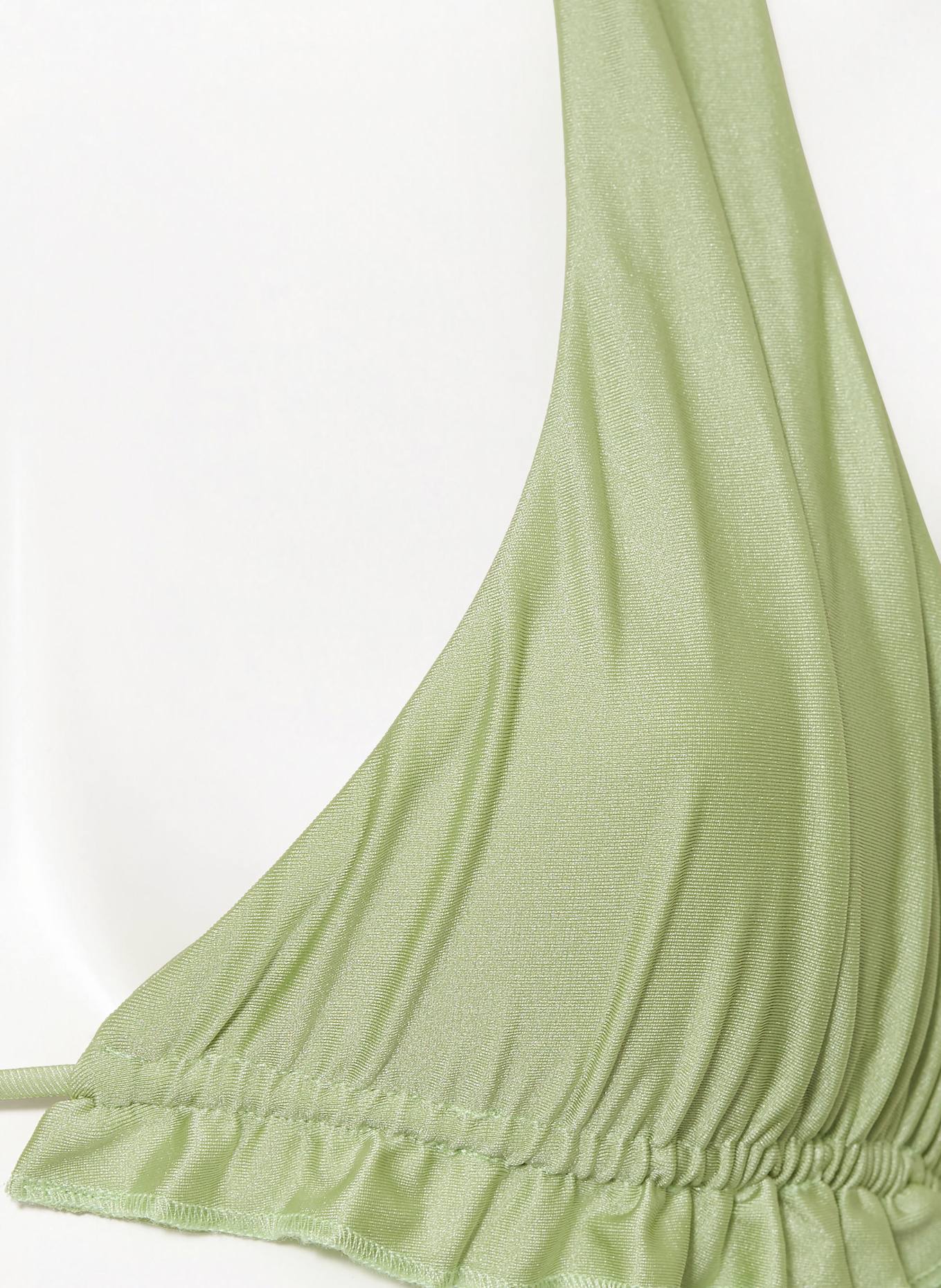 JANTHEE Neckholder-Bikini-Top OLYMPIA: HELLGRÜN