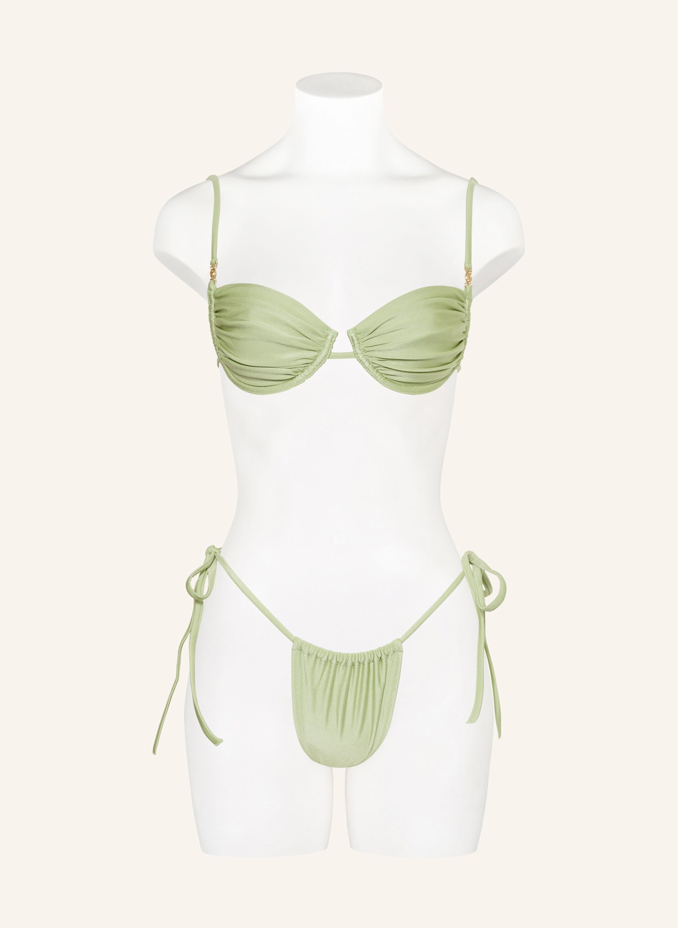 JANTHEE Triangel-Bikini-Hose AMAL: HELLGRÜN