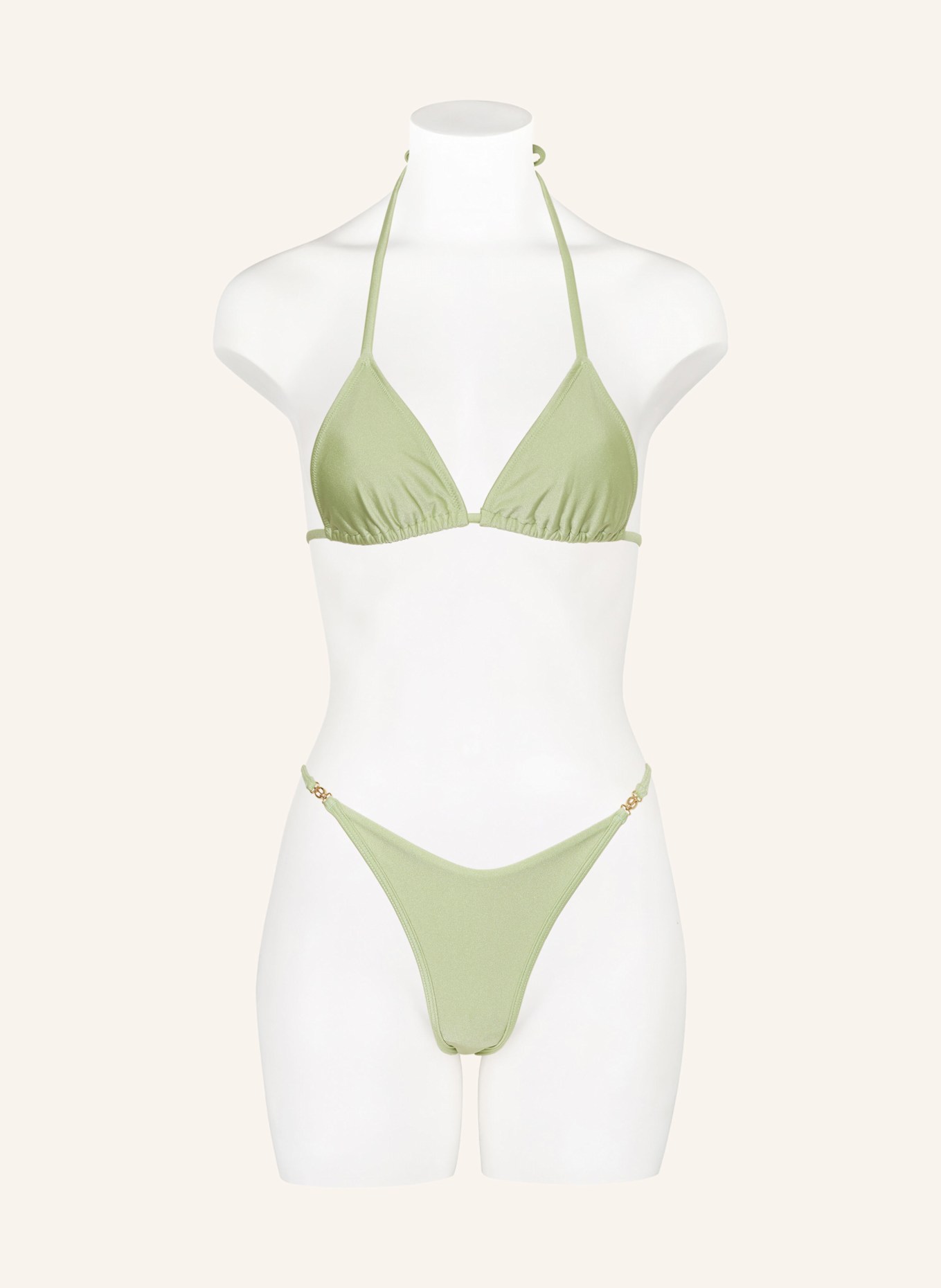 JANTHEE Triangel-Bikini-Top DALIA: HELLGRÜN