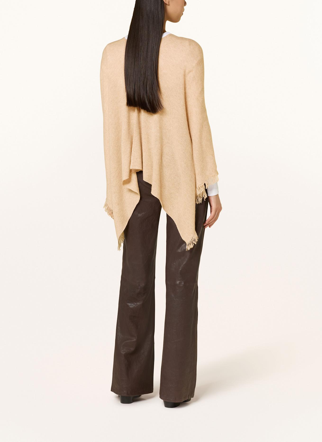 REPEAT Kašmírové pončo: VELBLOUDÍ