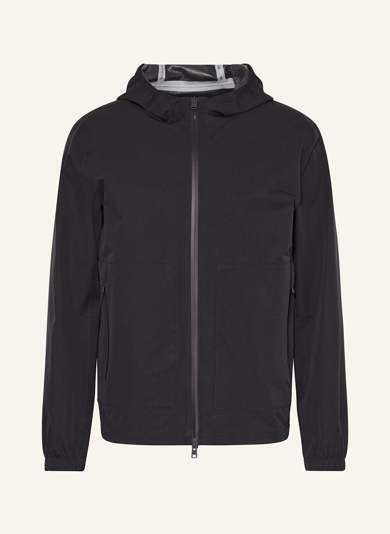 WOOLRICH Funktionsjacke PACIFIC: SCHWARZ