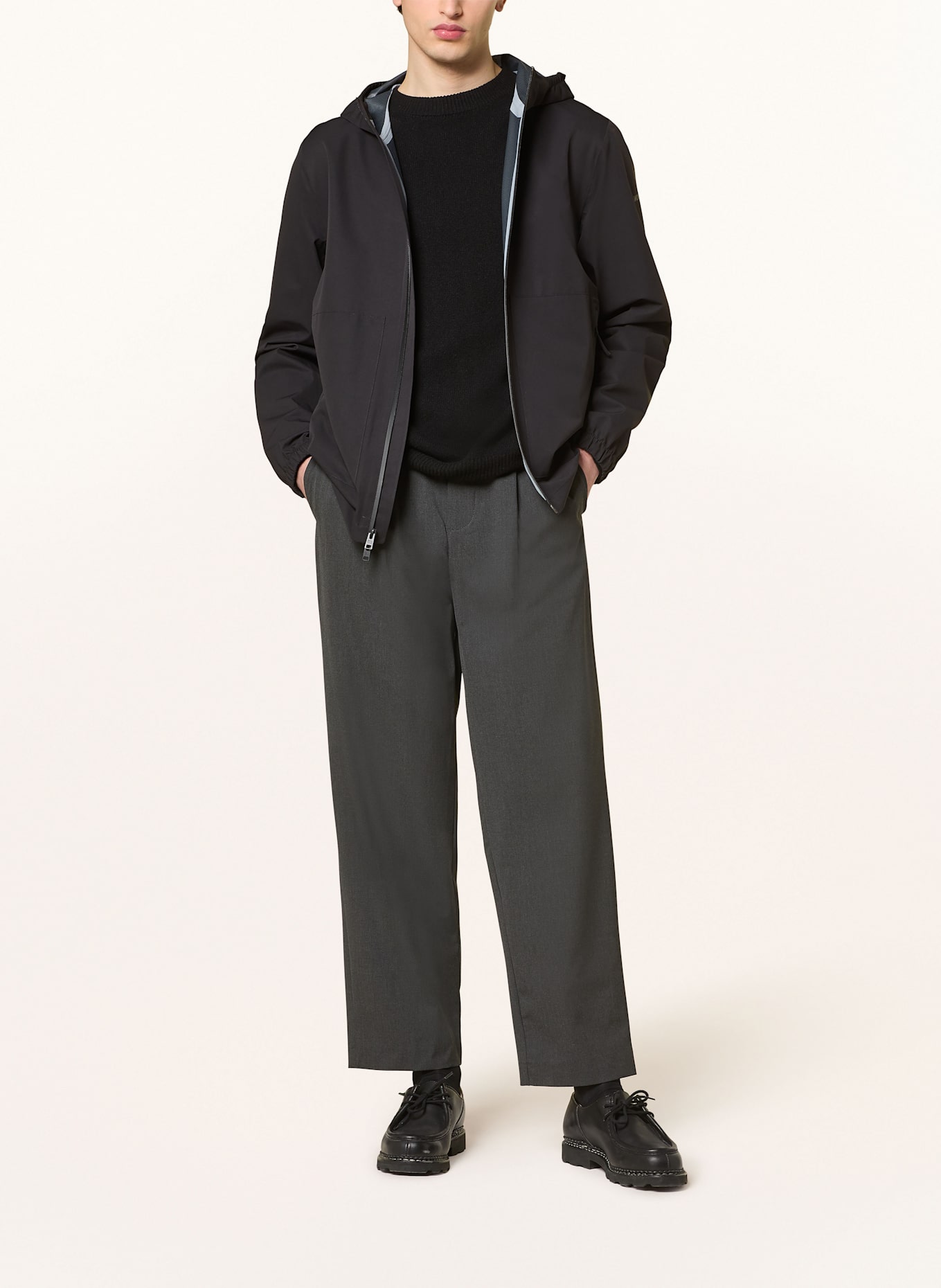 WOOLRICH Funktionsjacke PACIFIC: SCHWARZ