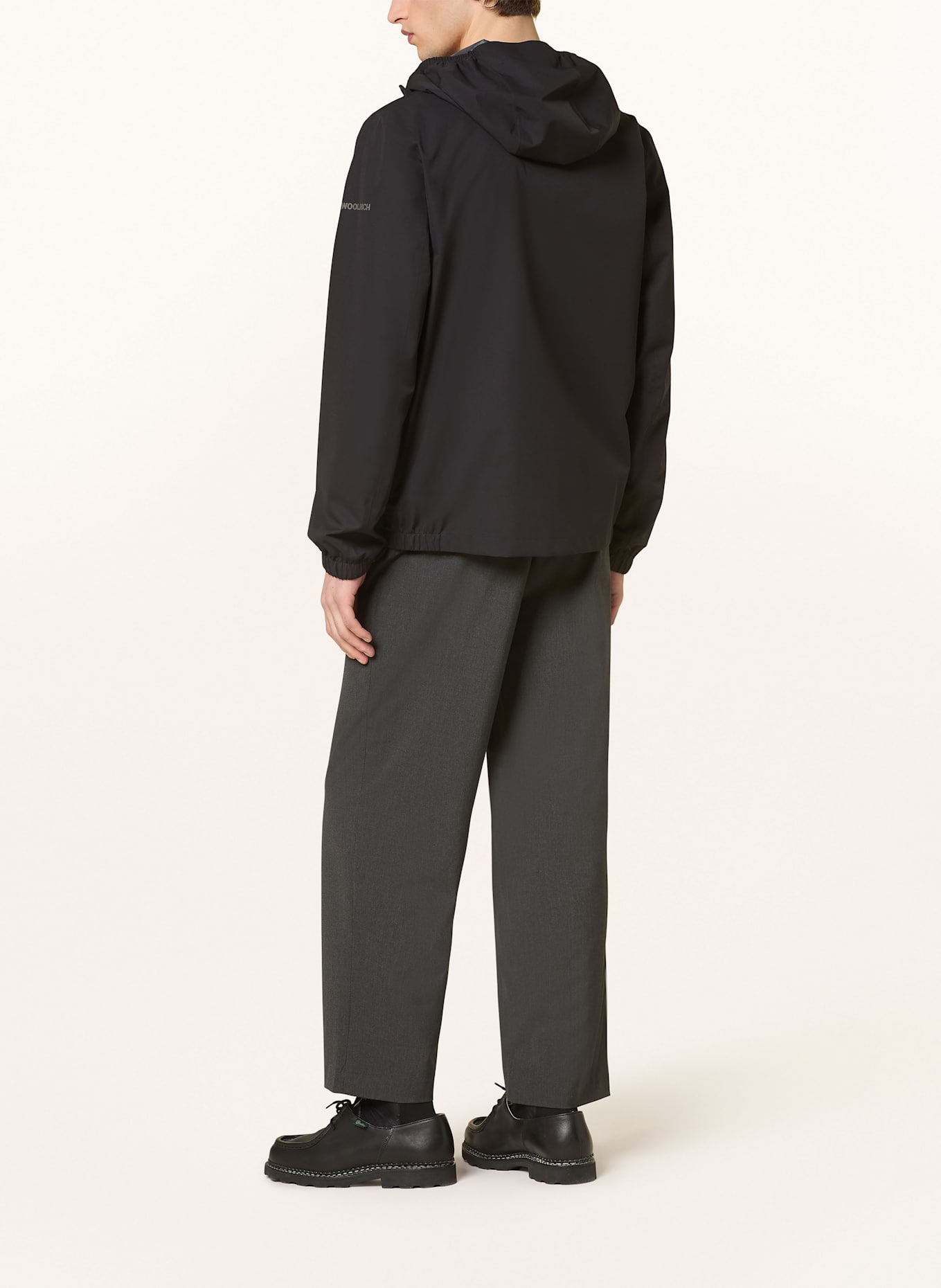 WOOLRICH Funktionsjacke PACIFIC: SCHWARZ