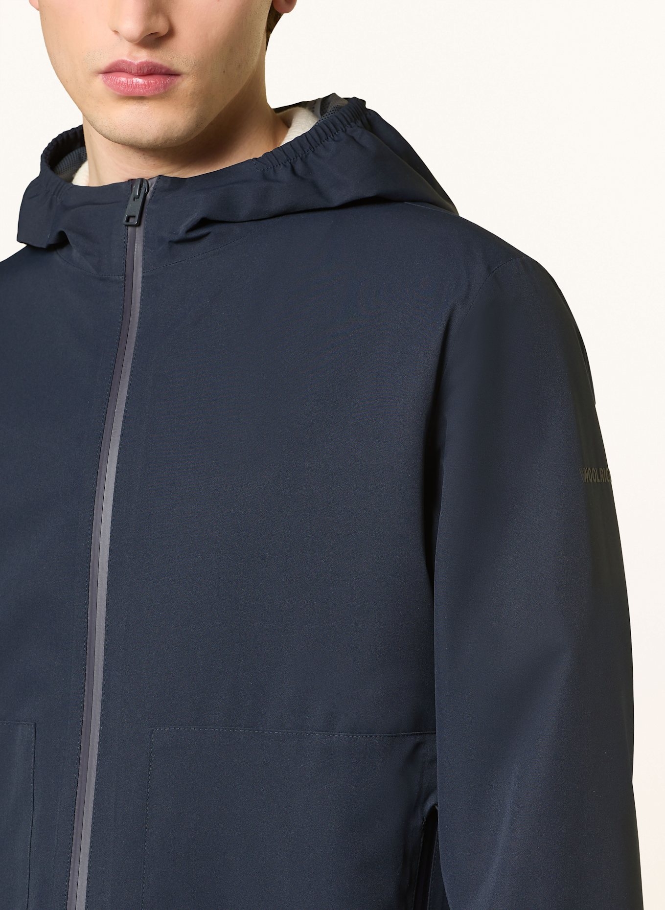 WOOLRICH Funktionsjacke PACIFIC: DUNKELBLAU