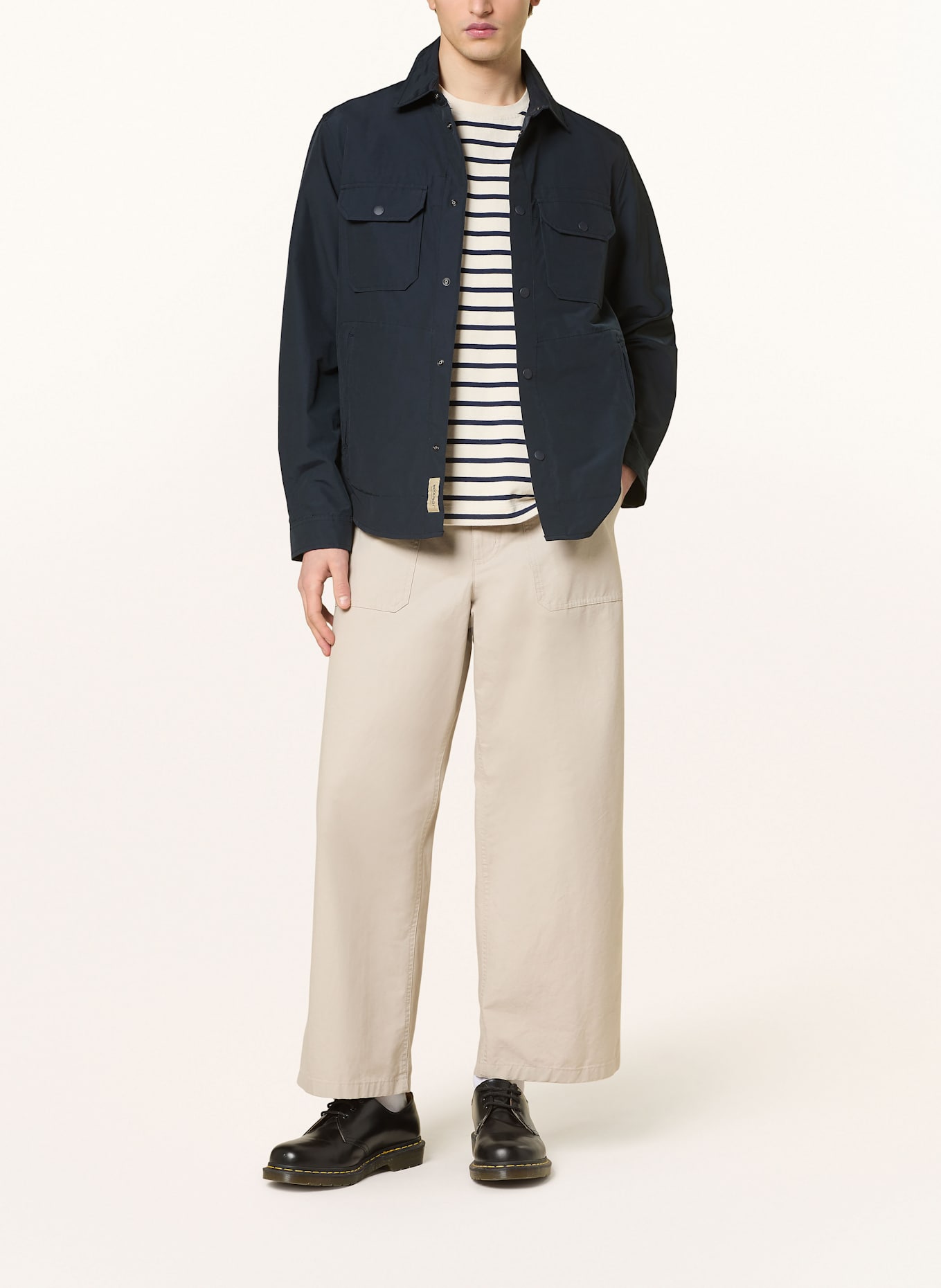 WOOLRICH Overjacket RAMAR: DUNKELBLAU