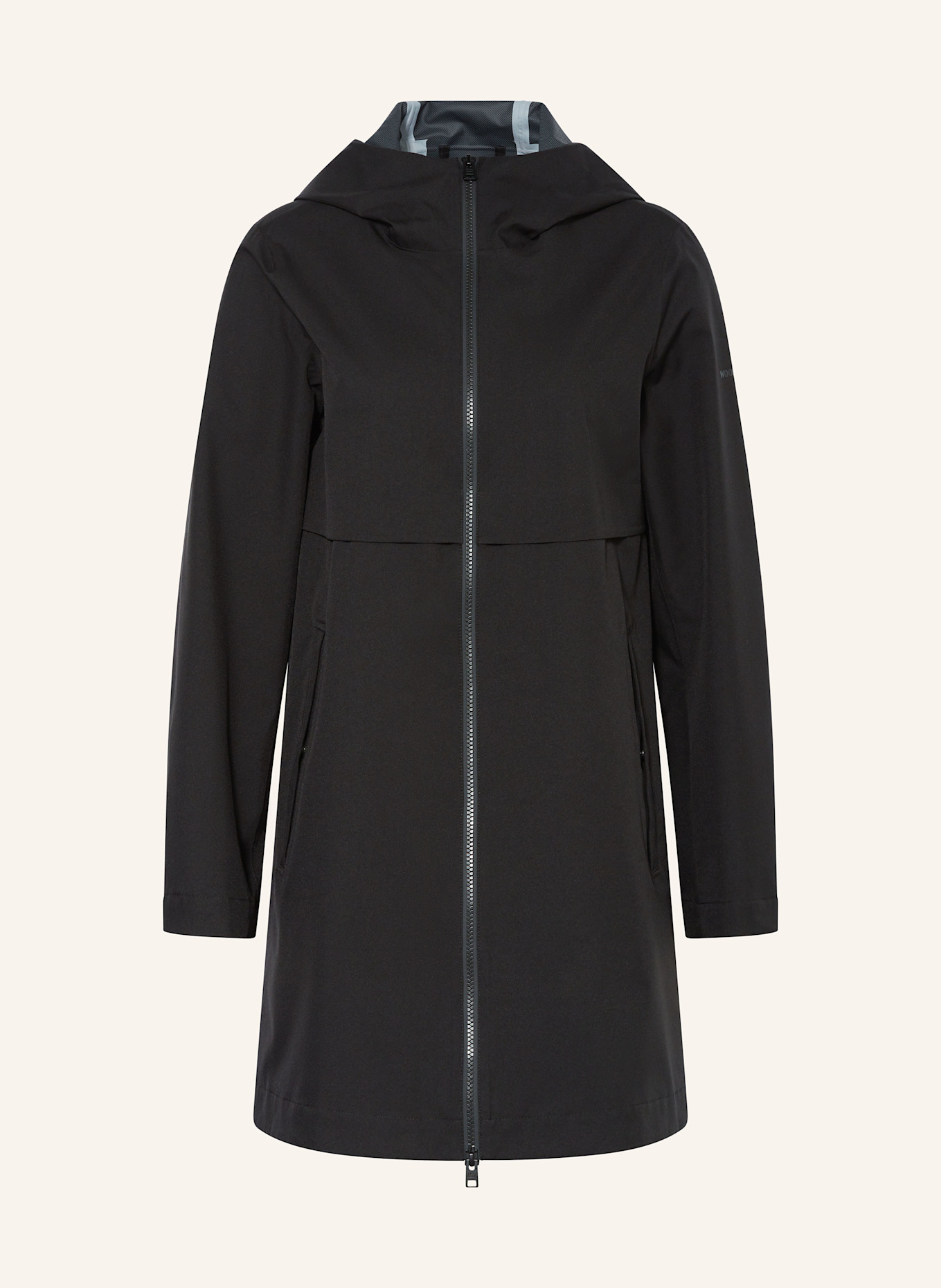WOOLRICH Regenmantel, Farbe: SCHWARZ (Bild 1)