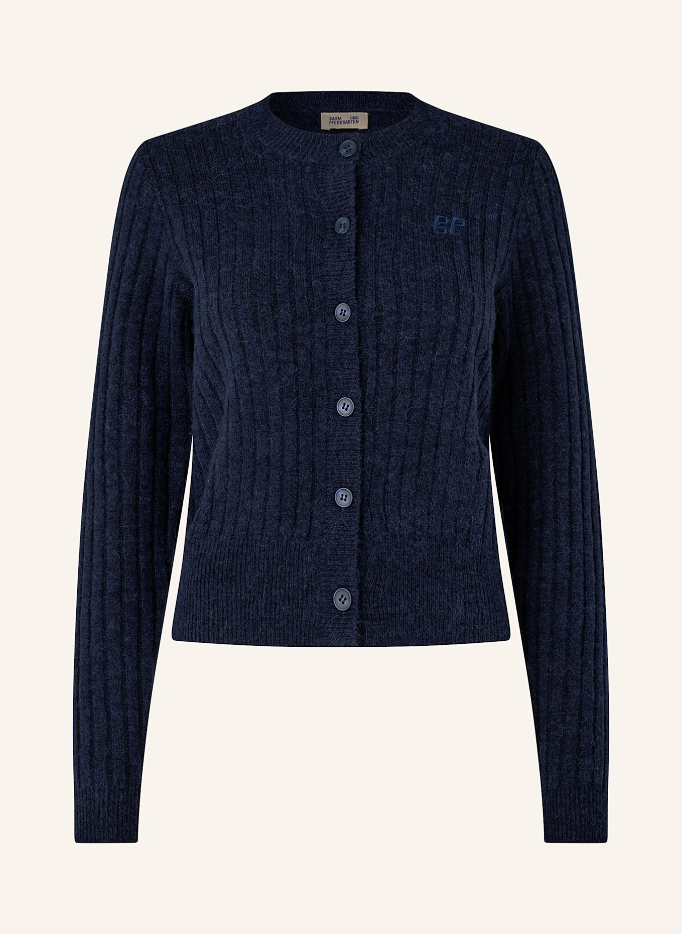 BAUM UND PFERDGARTEN Cardigan CATHIE: DARK BLUE