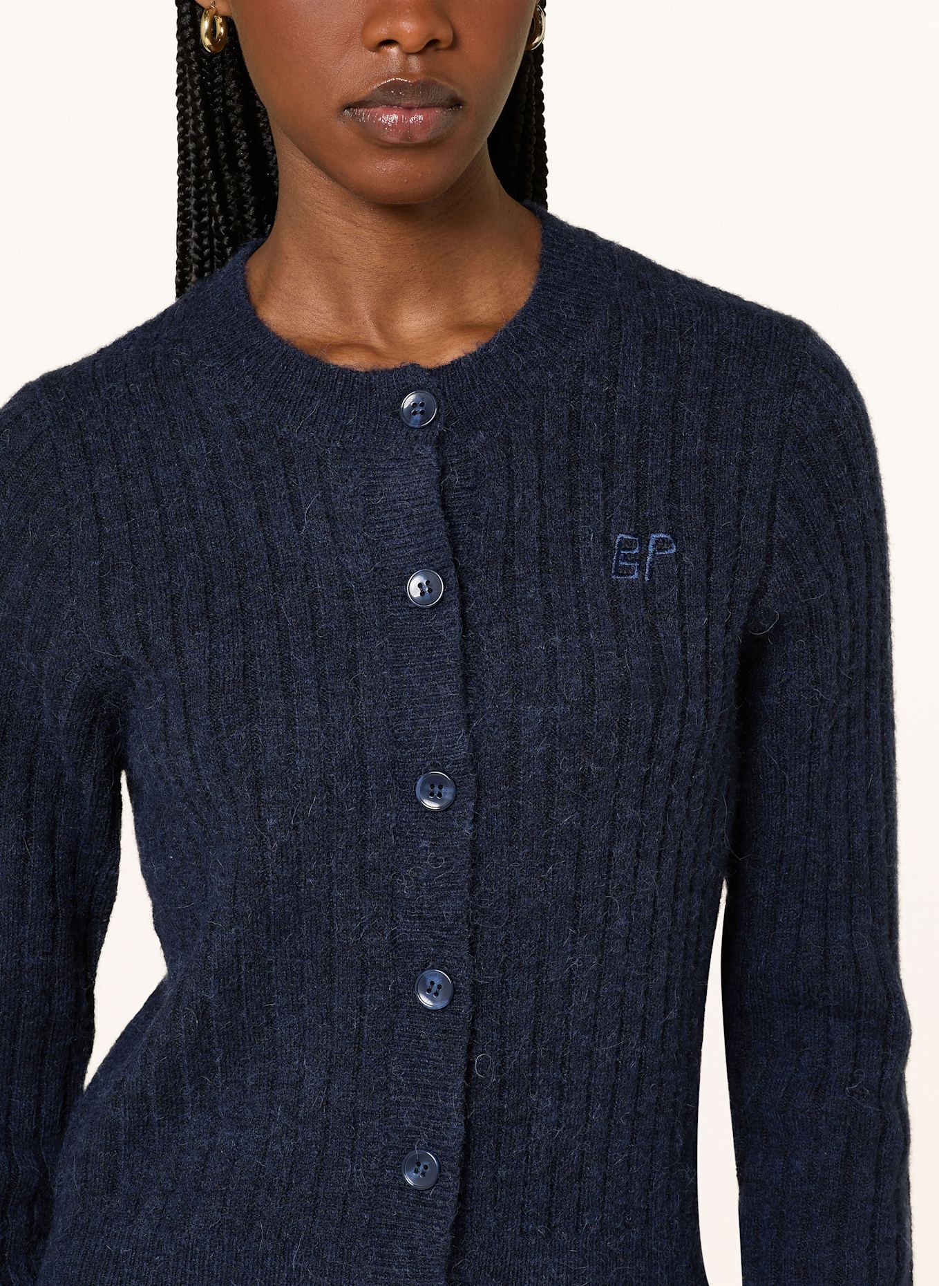 BAUM UND PFERDGARTEN Cardigan CATHIE: DARK BLUE