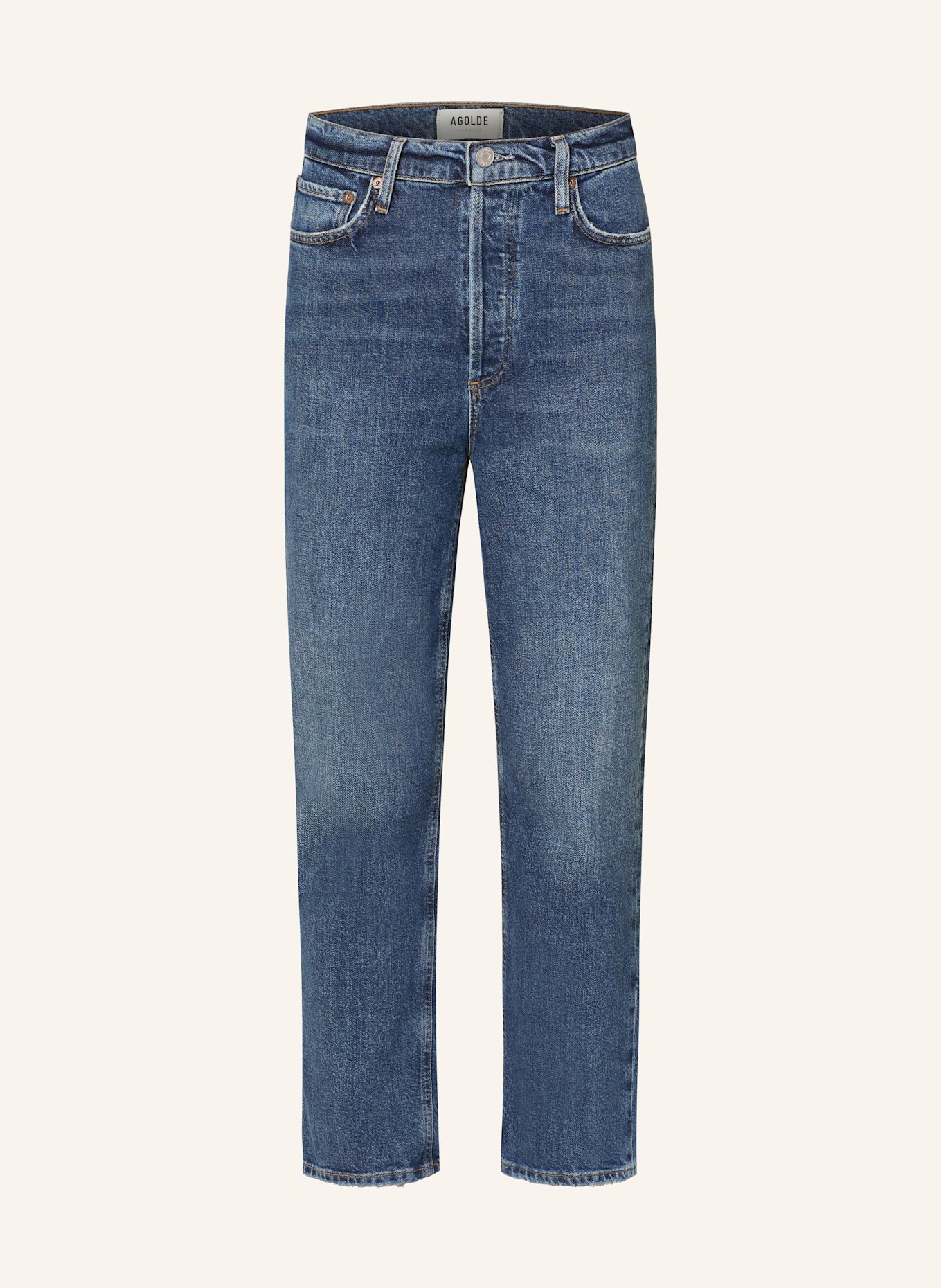 AGOLDE 7/8 jeans 90'S PINCH WAIST: solace dk ind vint