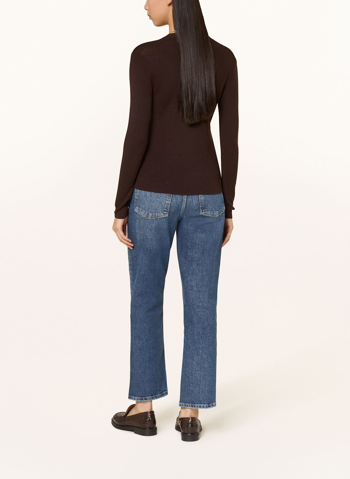 AGOLDE 7/8 jeans 90'S PINCH WAIST: solace dk ind vint