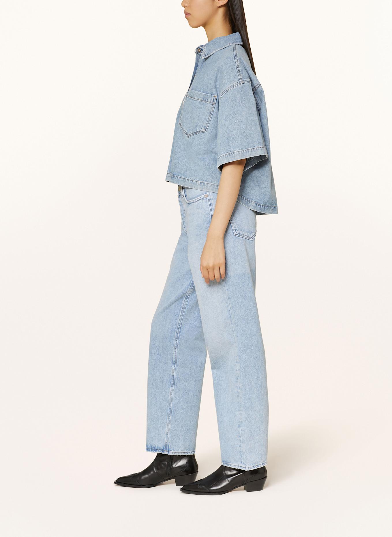 AGOLDE V-WAIST BAGGY Crisscross jeans: prevail It marbled ind