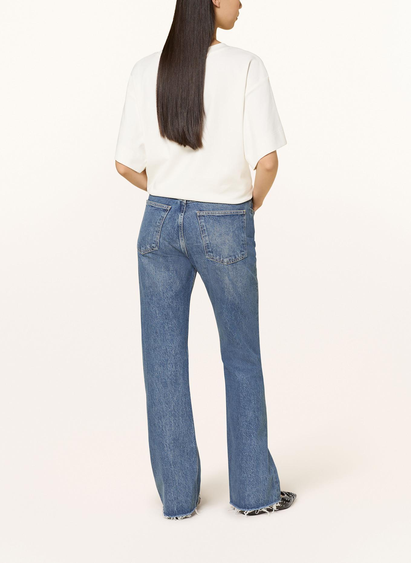 AGOLDE Jeansy flare LEENA: placebo dk vint ind cut