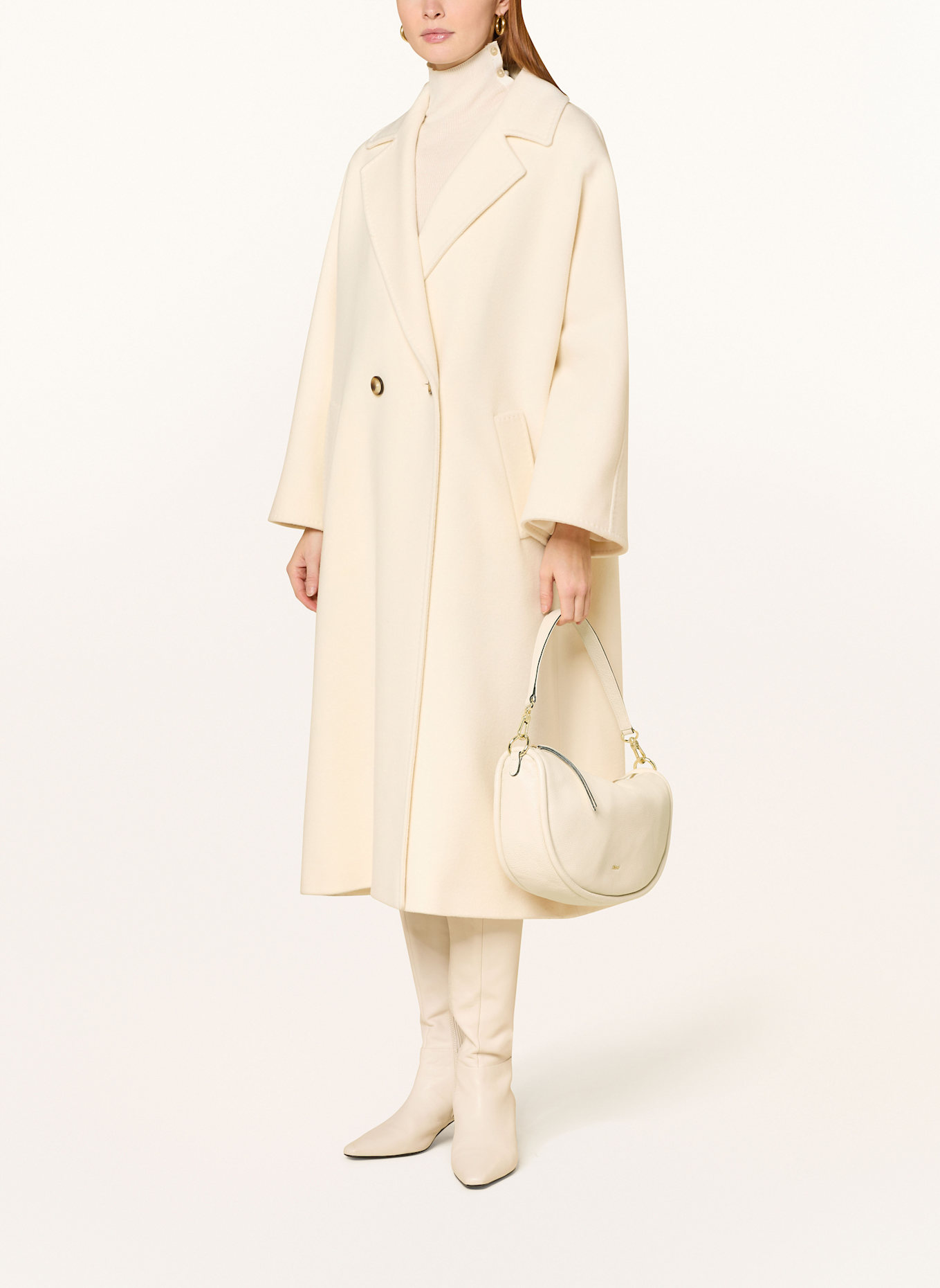 abro Hobo bag WILLOW SMALL: BEIGE