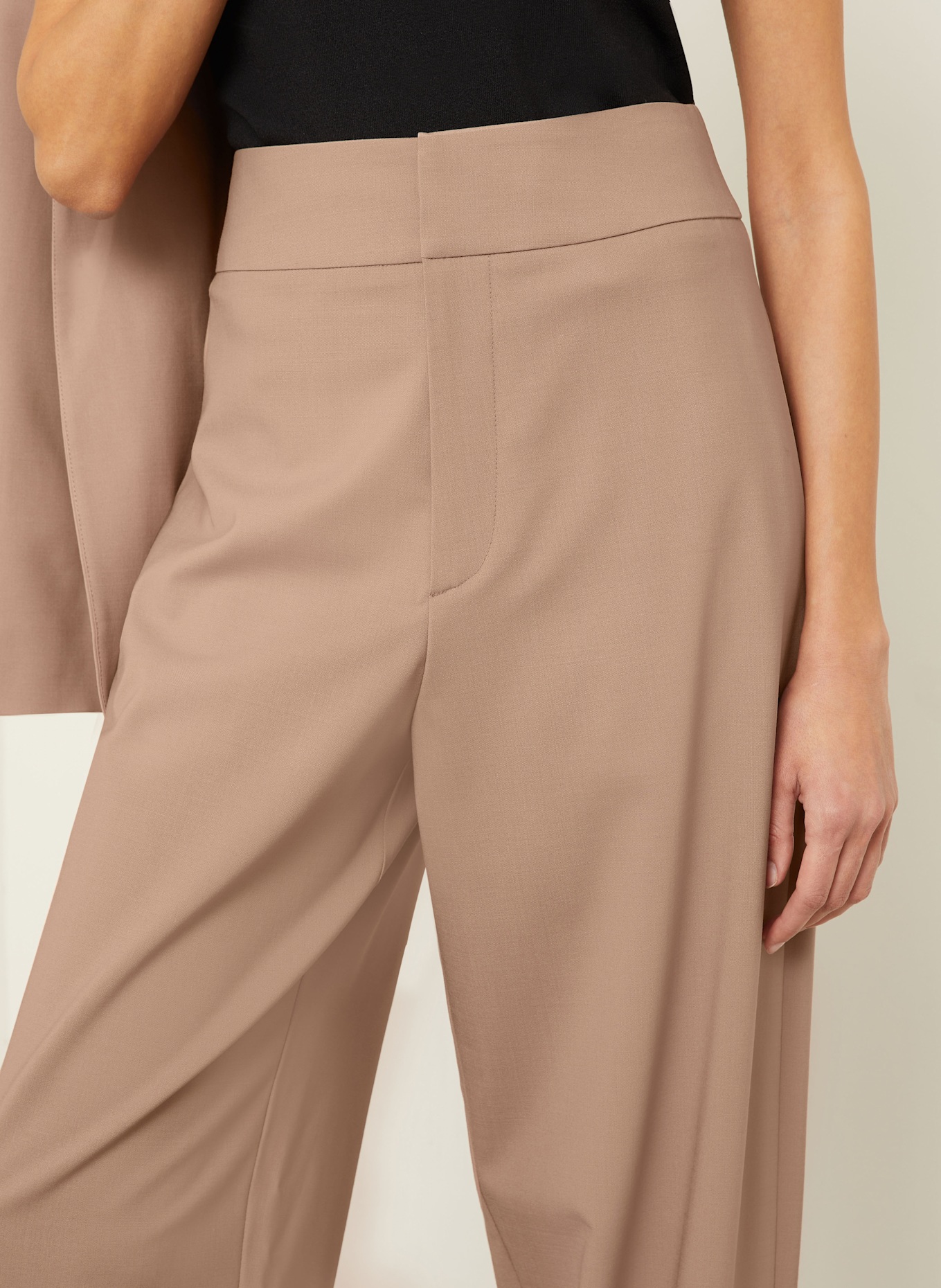 GAUCHERE Spodnie marlena: JASNOBRĄZOWY