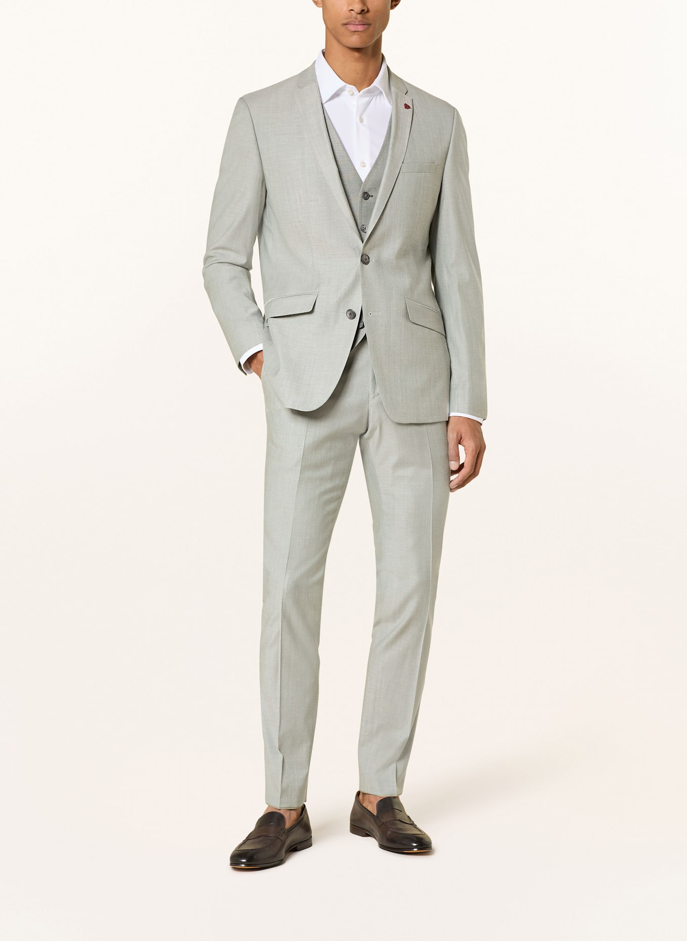 ROY ROBSON Anzughose 242-01 Slim Fit: A350 GREEN