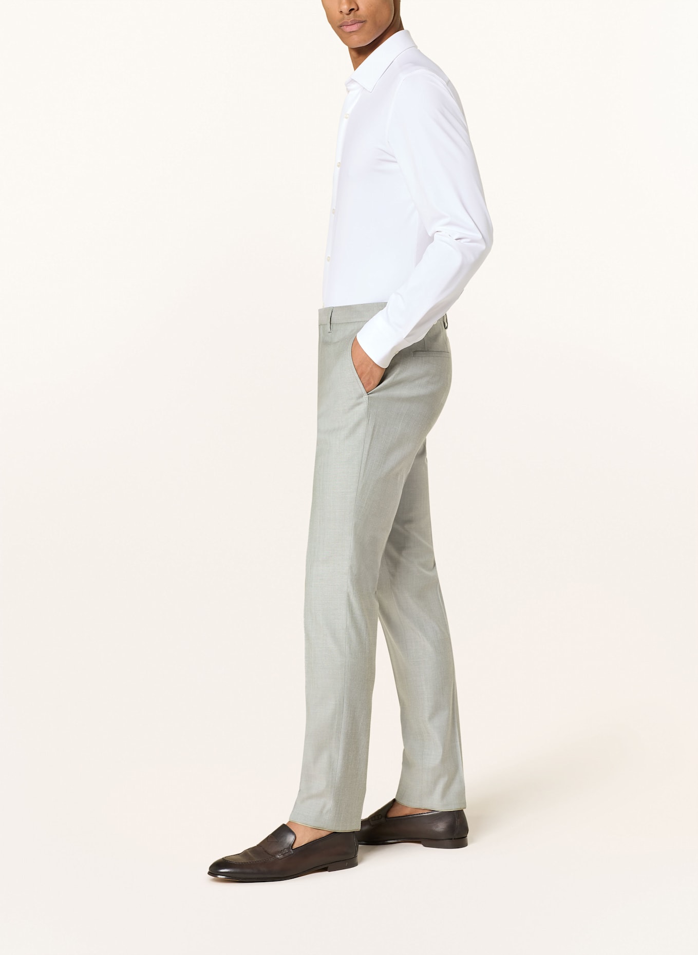 ROY ROBSON Anzughose 242-01 Slim Fit: A350 GREEN