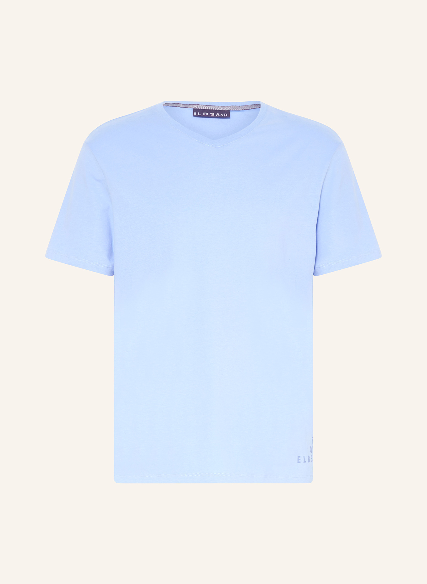 ELBSAND T-Shirt KOLJA: HELLBLAU