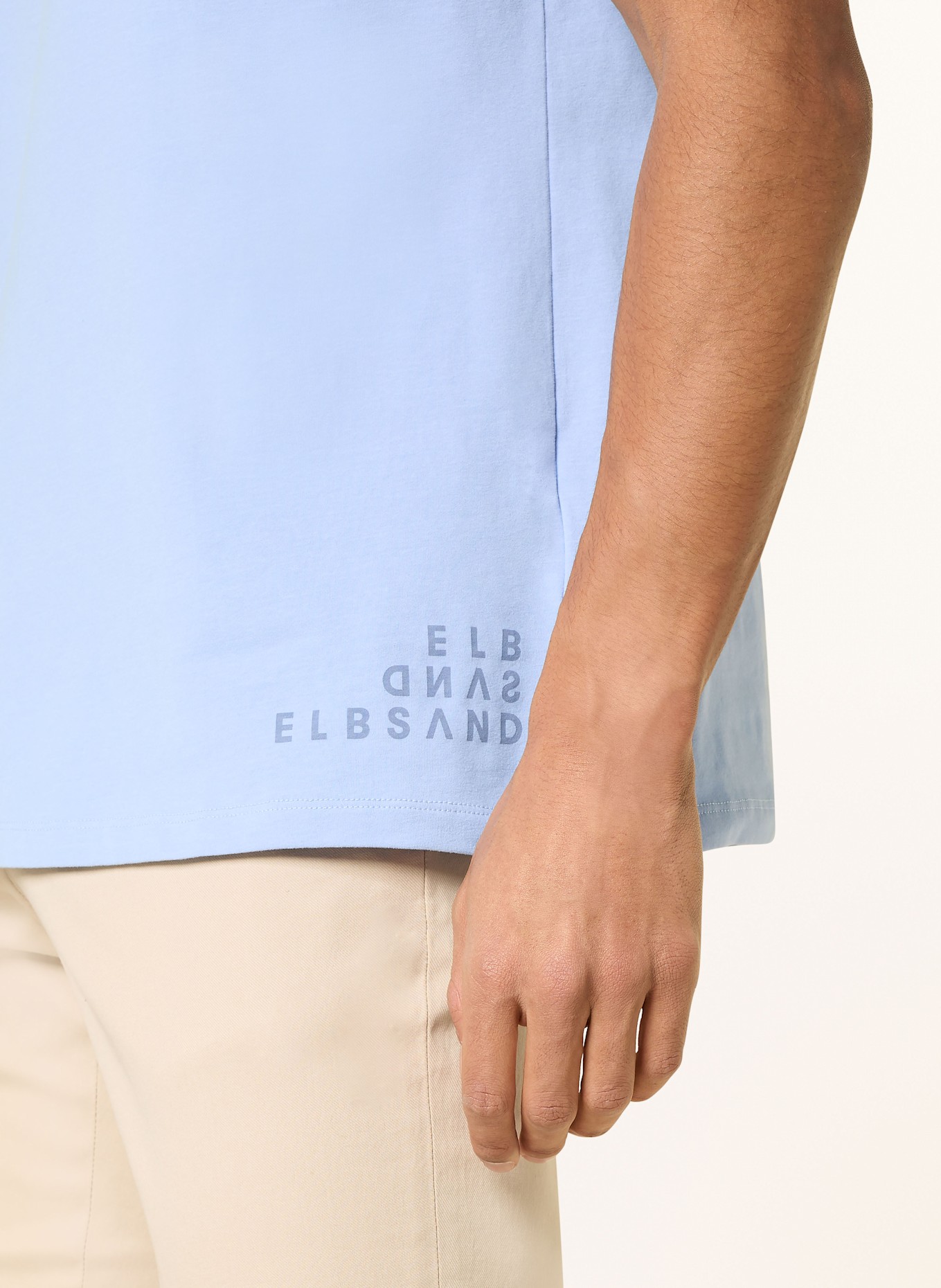 ELBSAND T-Shirt KOLJA: HELLBLAU
