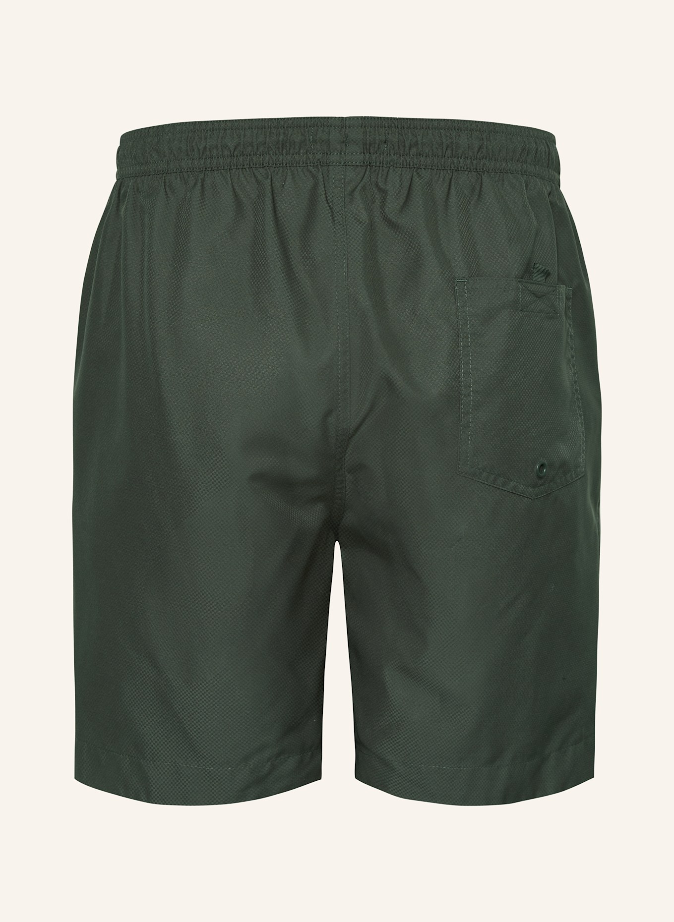 FRED PERRY Badeshorts: DUNKELGRÜN