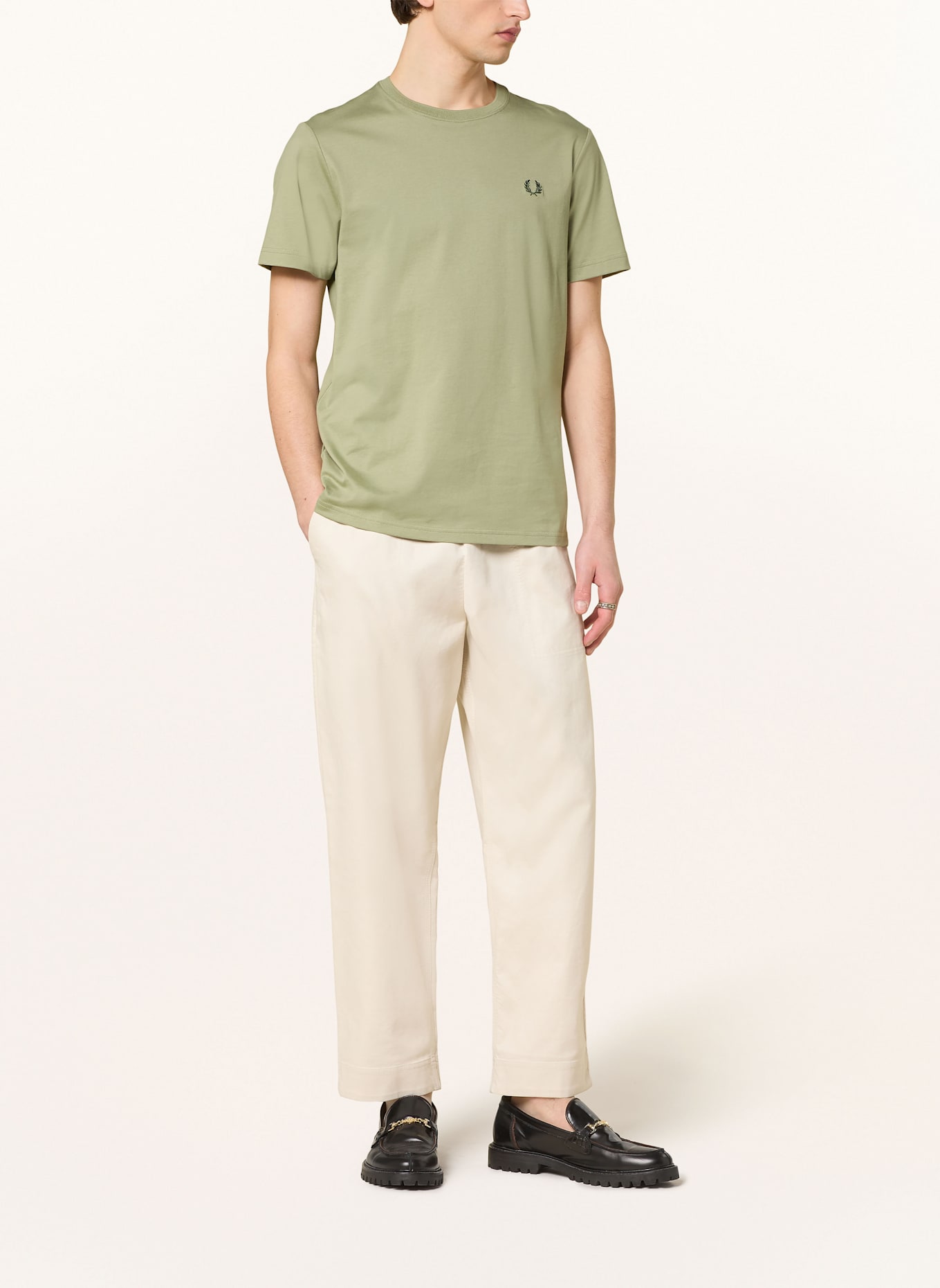 FRED PERRY T-Shirt: OLIV