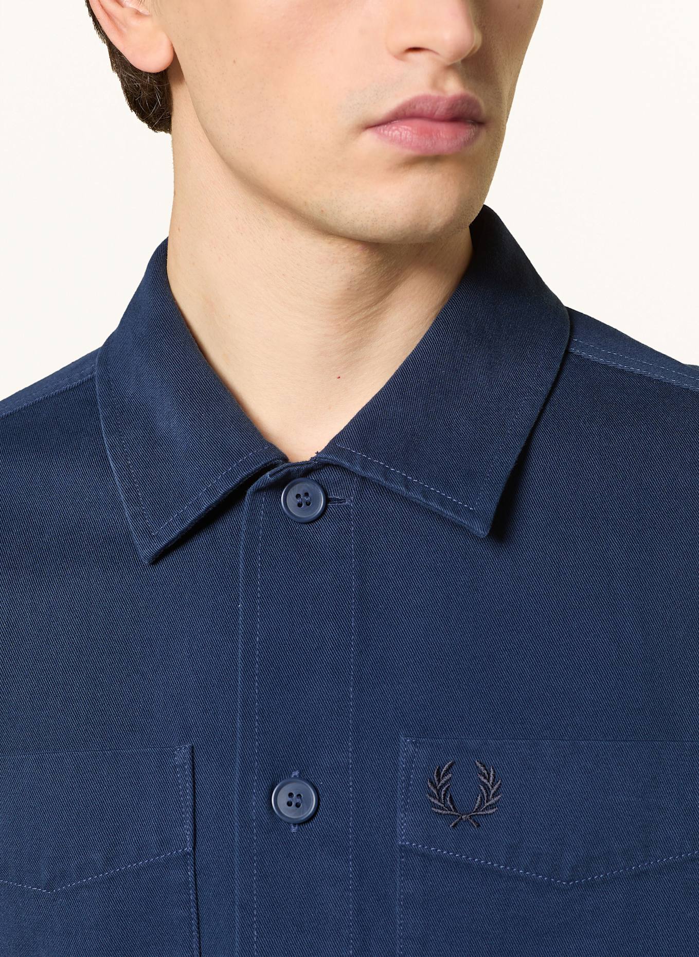 FRED PERRY Koszula wierzchnia: GRANATOWY