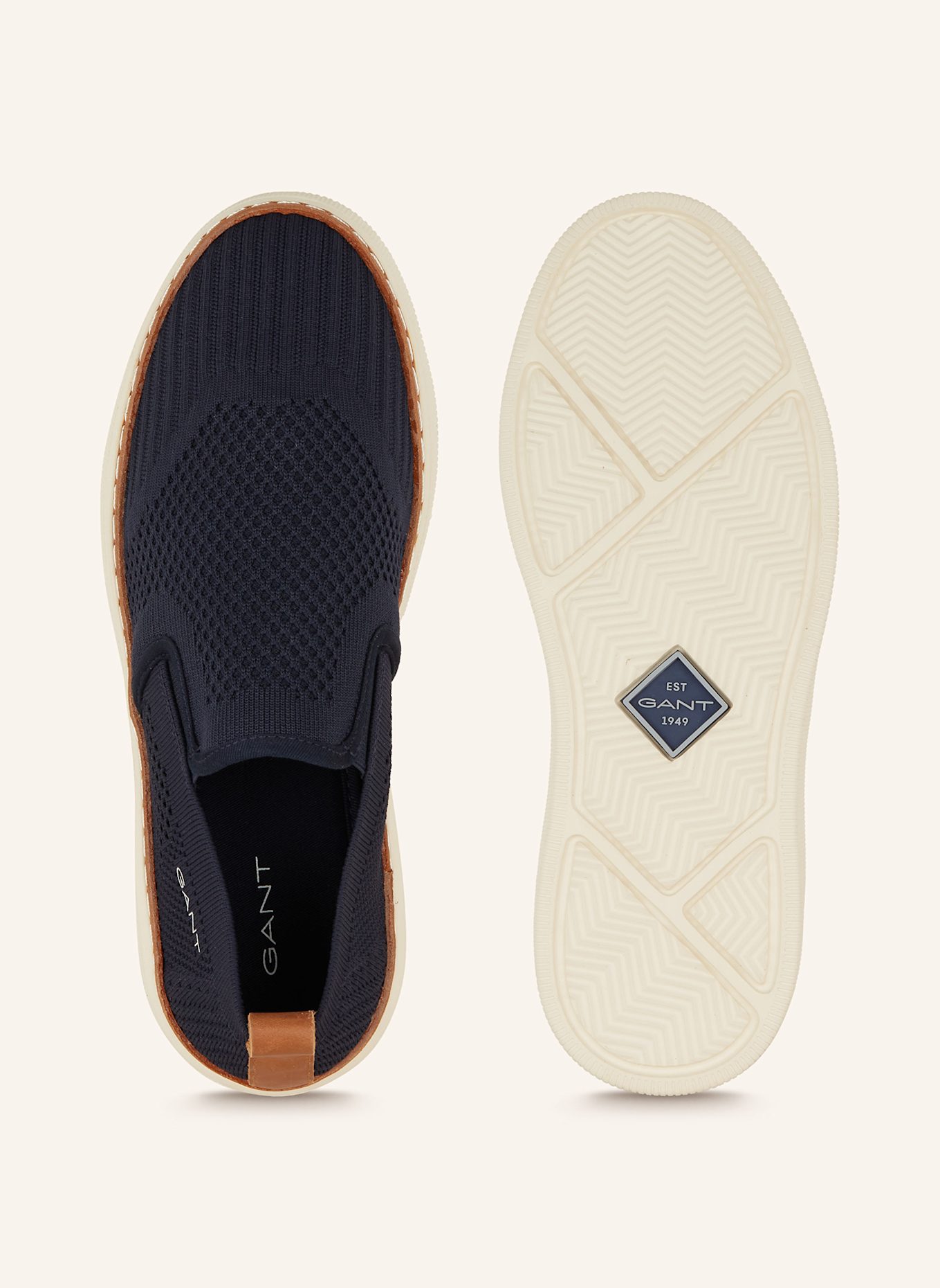 GANT Slipper SAN PREP: DUNKELBLAU