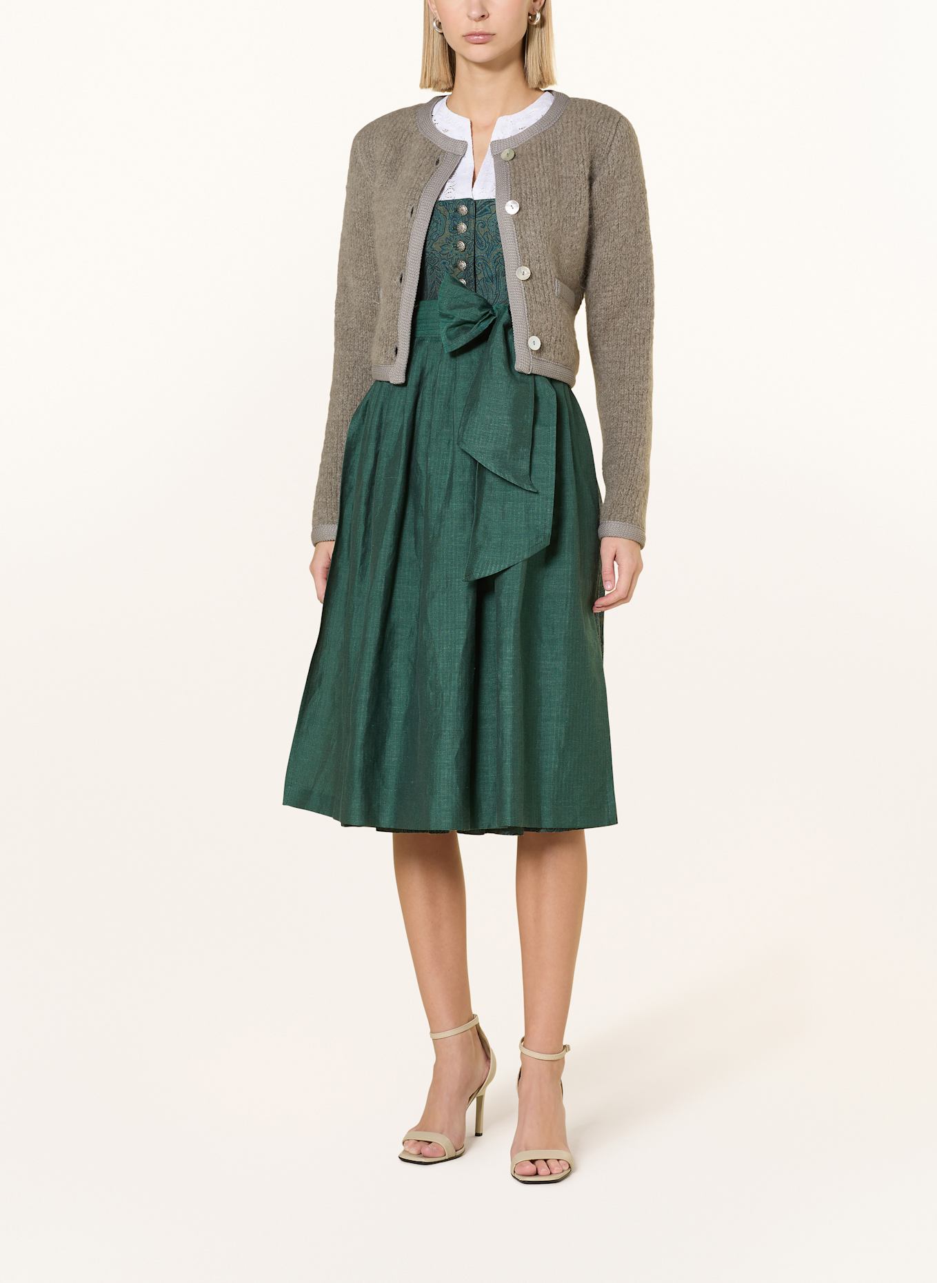 CocoVero Strickjacke MORA: TAUPE